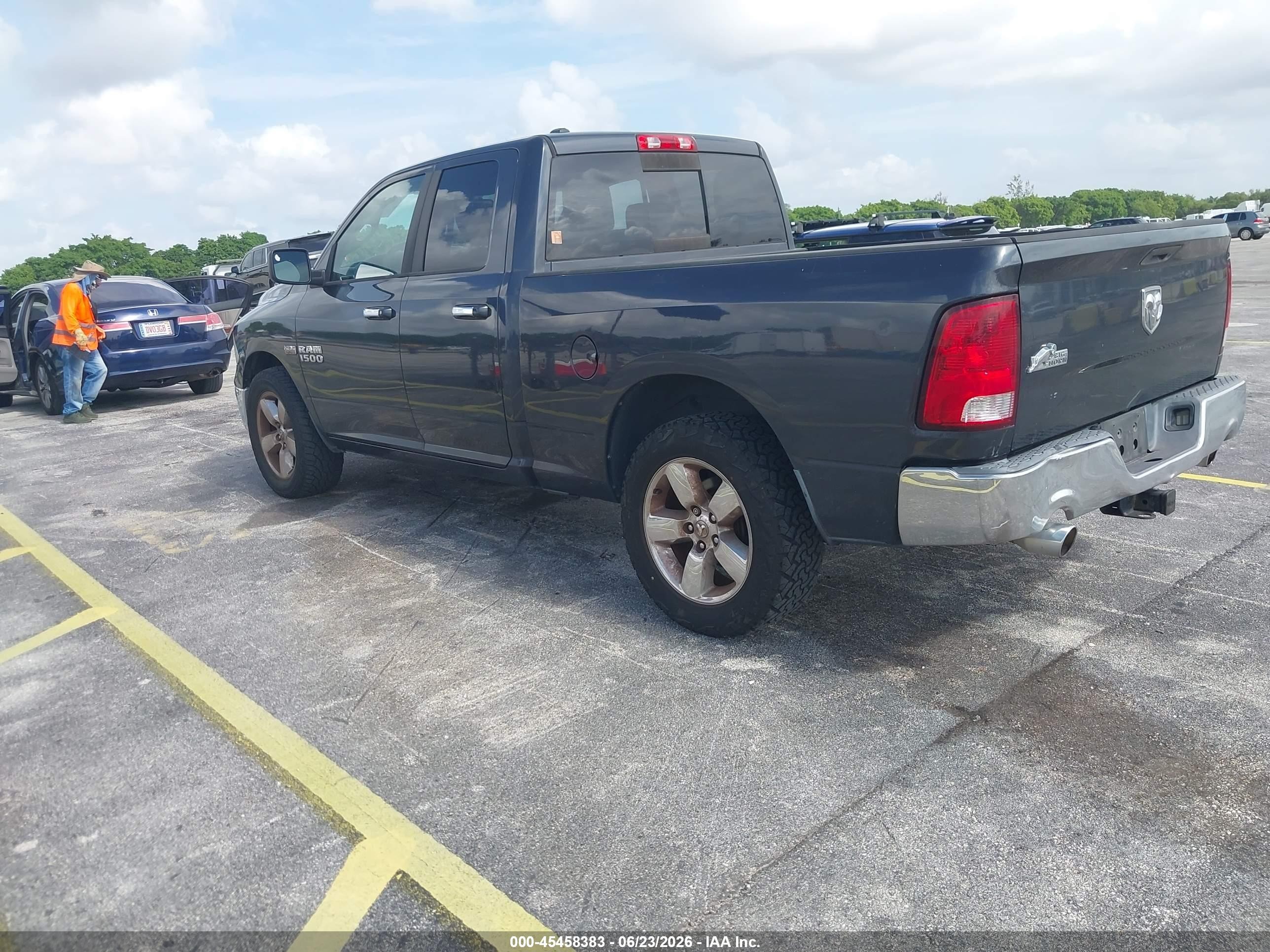 2015 Ram 1500 Big Horn Gray vin: 1C6RR6GT9FS577615
