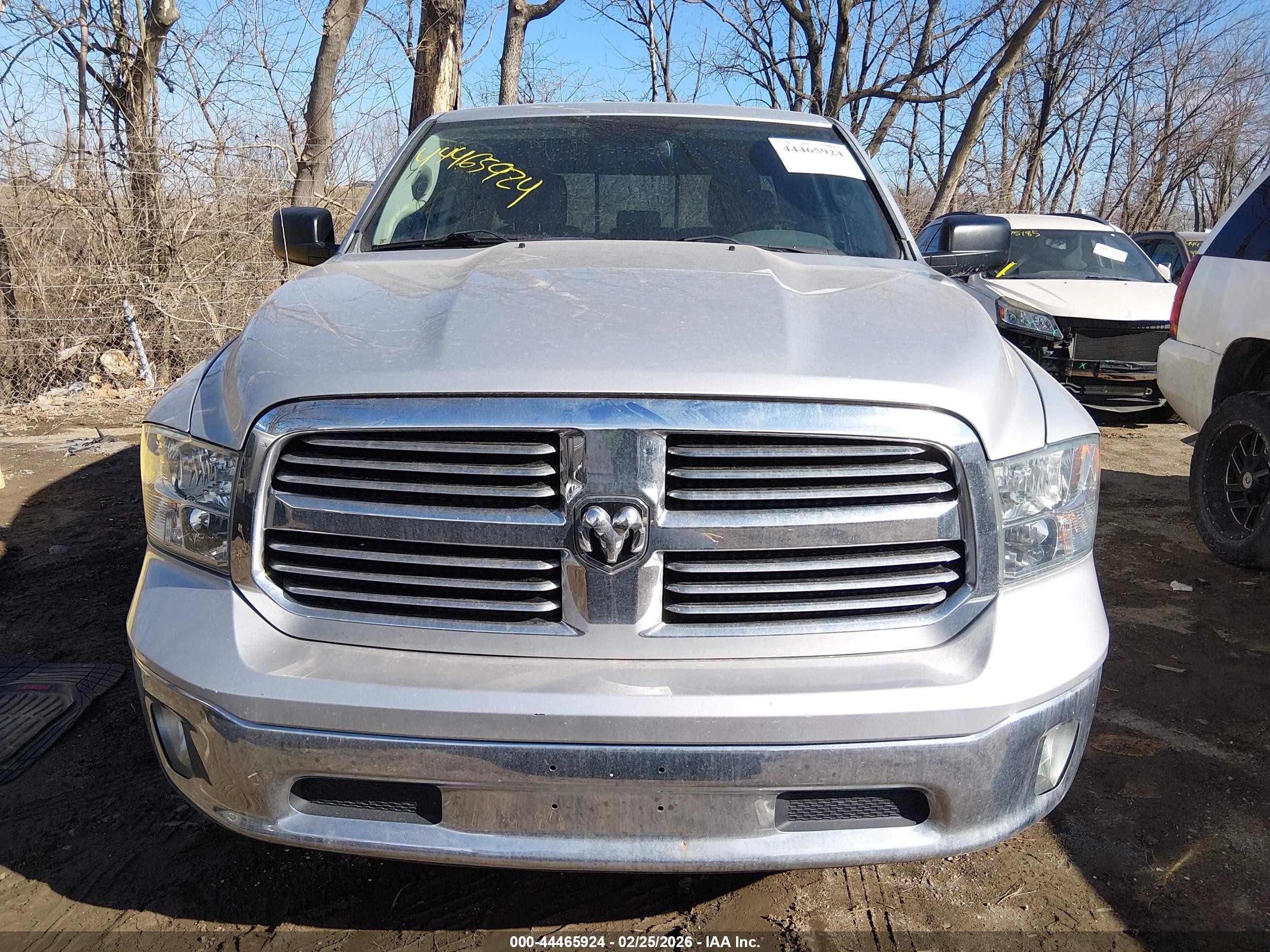 2015 Ram 1500 Big Horn Silver vin: 1C6RR6GT9FS691811