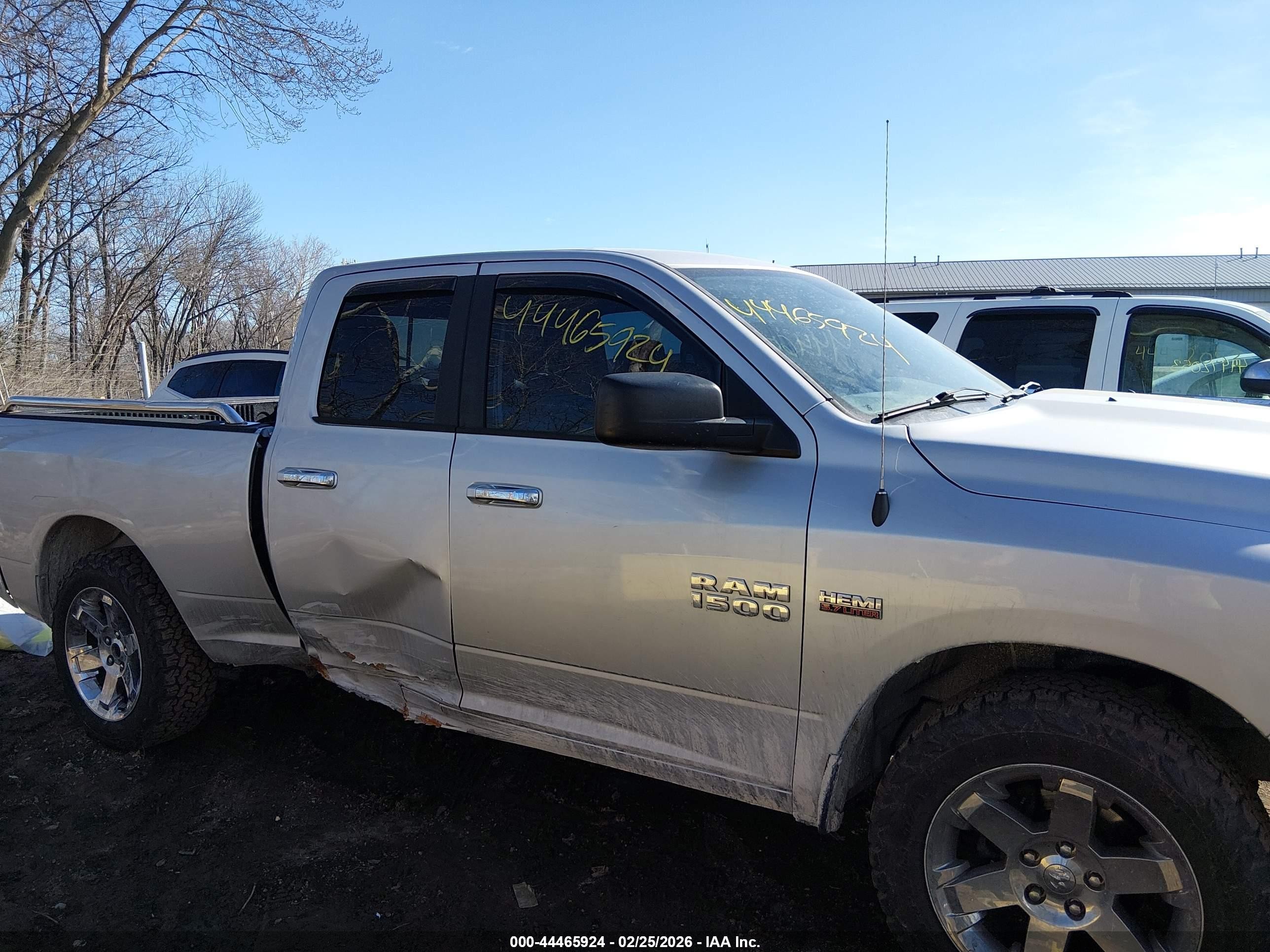 2015 Ram 1500 Big Horn Silver vin: 1C6RR6GT9FS691811