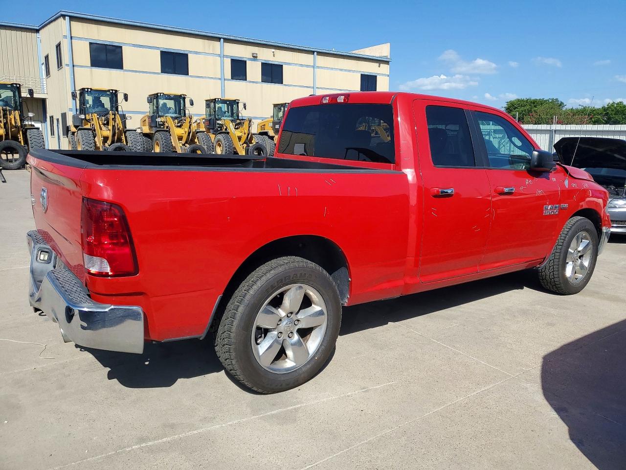 2014 Ram 1500 Slt Красный vin: 1C6RR6GTXES180610