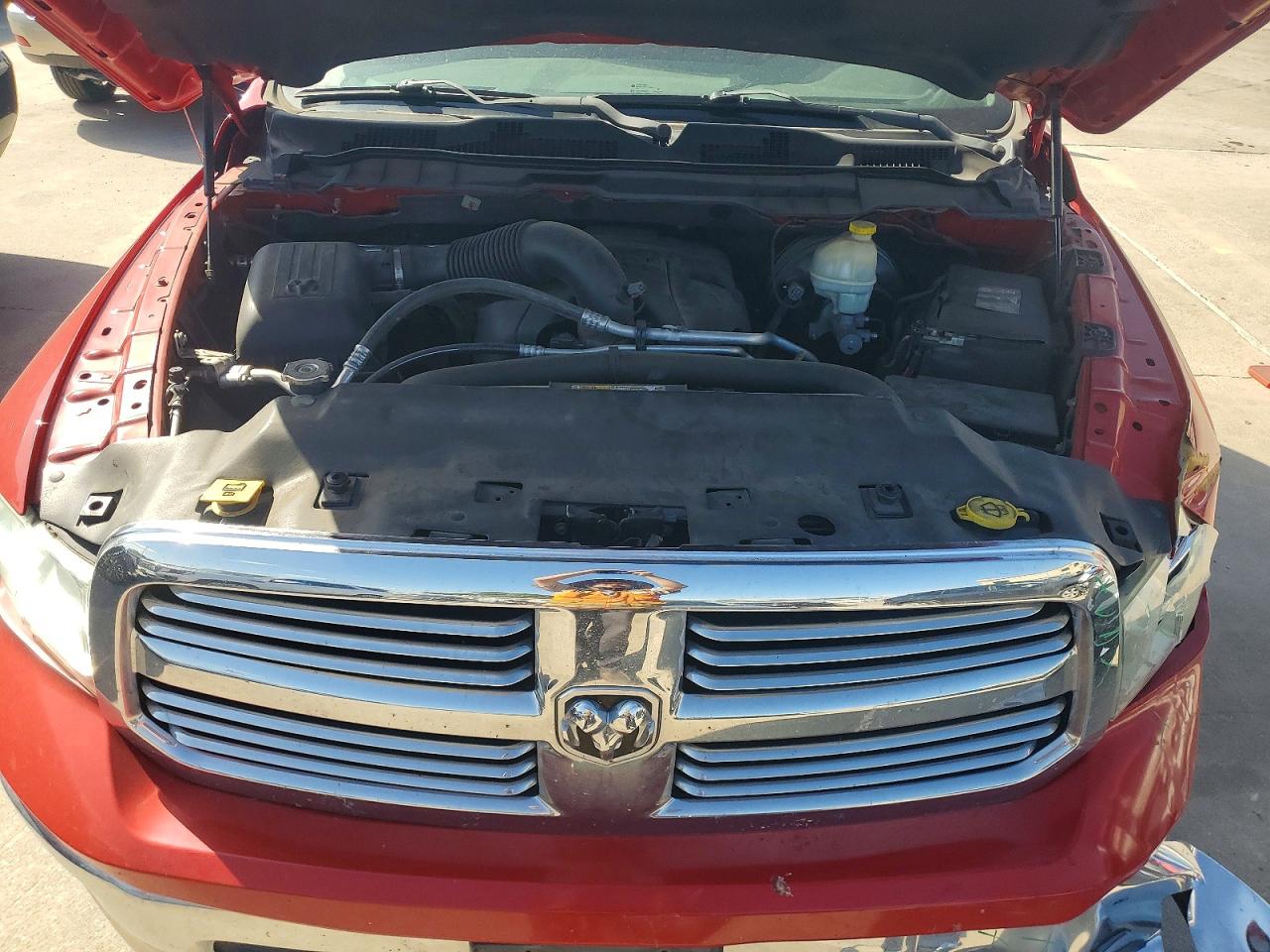 2014 Ram 1500 Slt Красный vin: 1C6RR6GTXES180610