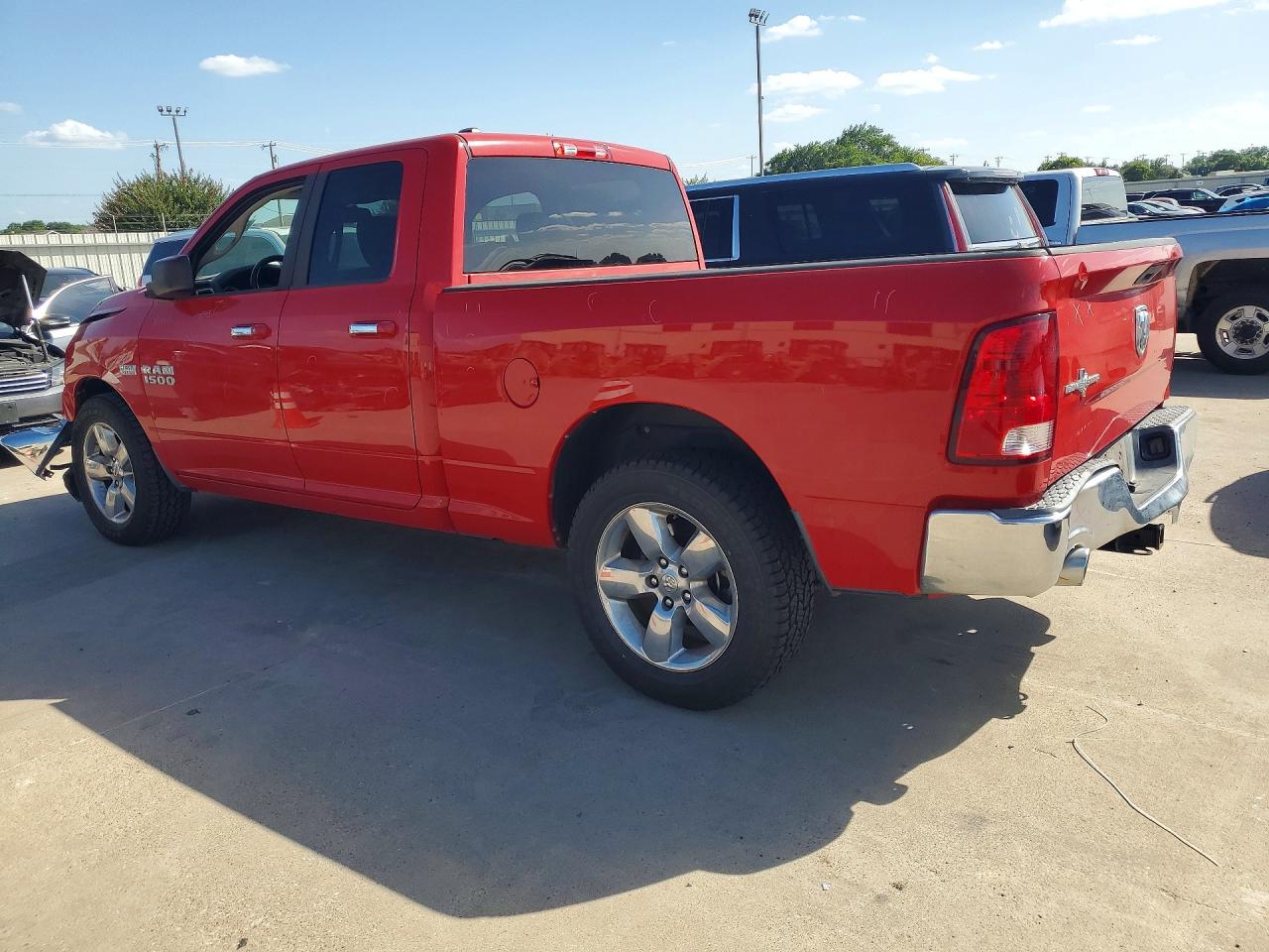 2014 Ram 1500 Slt Красный vin: 1C6RR6GTXES180610