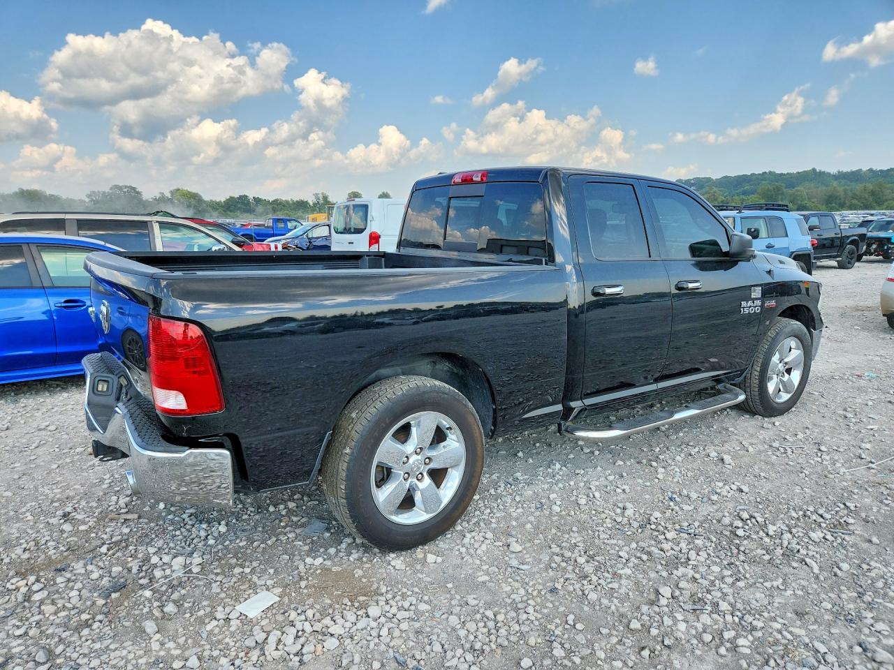 2014 Ram 1500 Slt Black vin: 1C6RR6GTXES364283