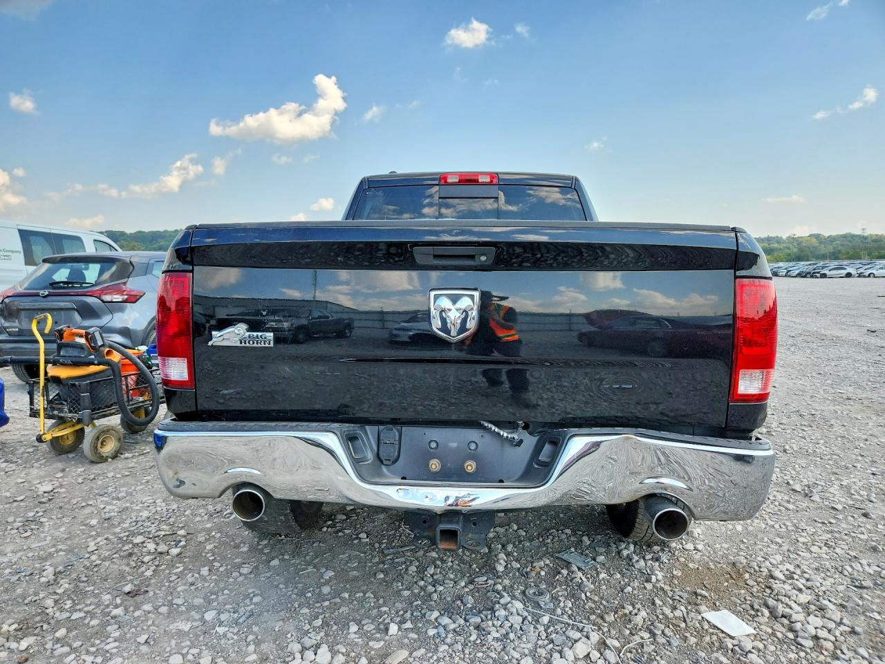 2014 Ram 1500 Slt Black vin: 1C6RR6GTXES364283