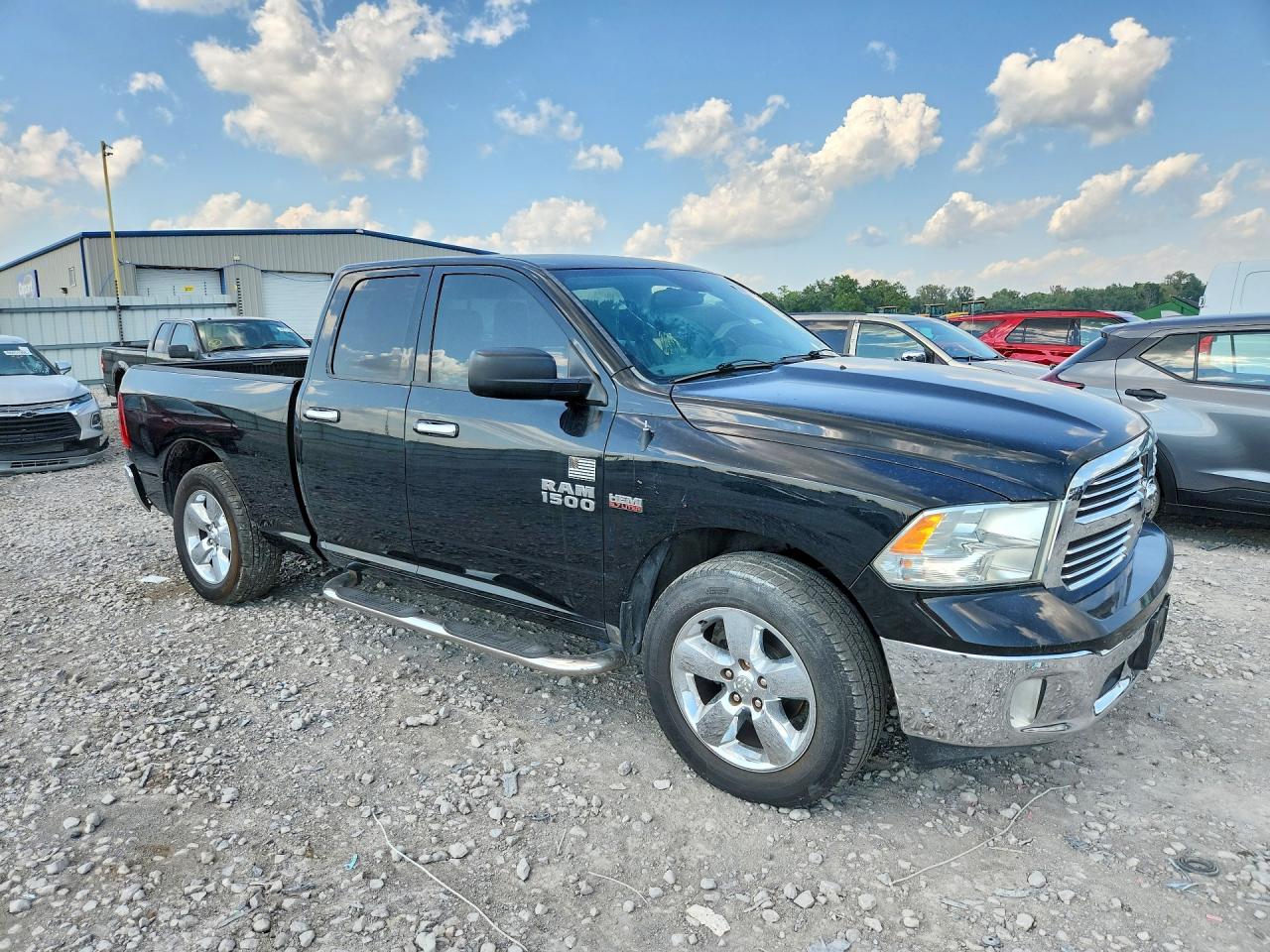 2014 Ram 1500 Slt Black vin: 1C6RR6GTXES364283