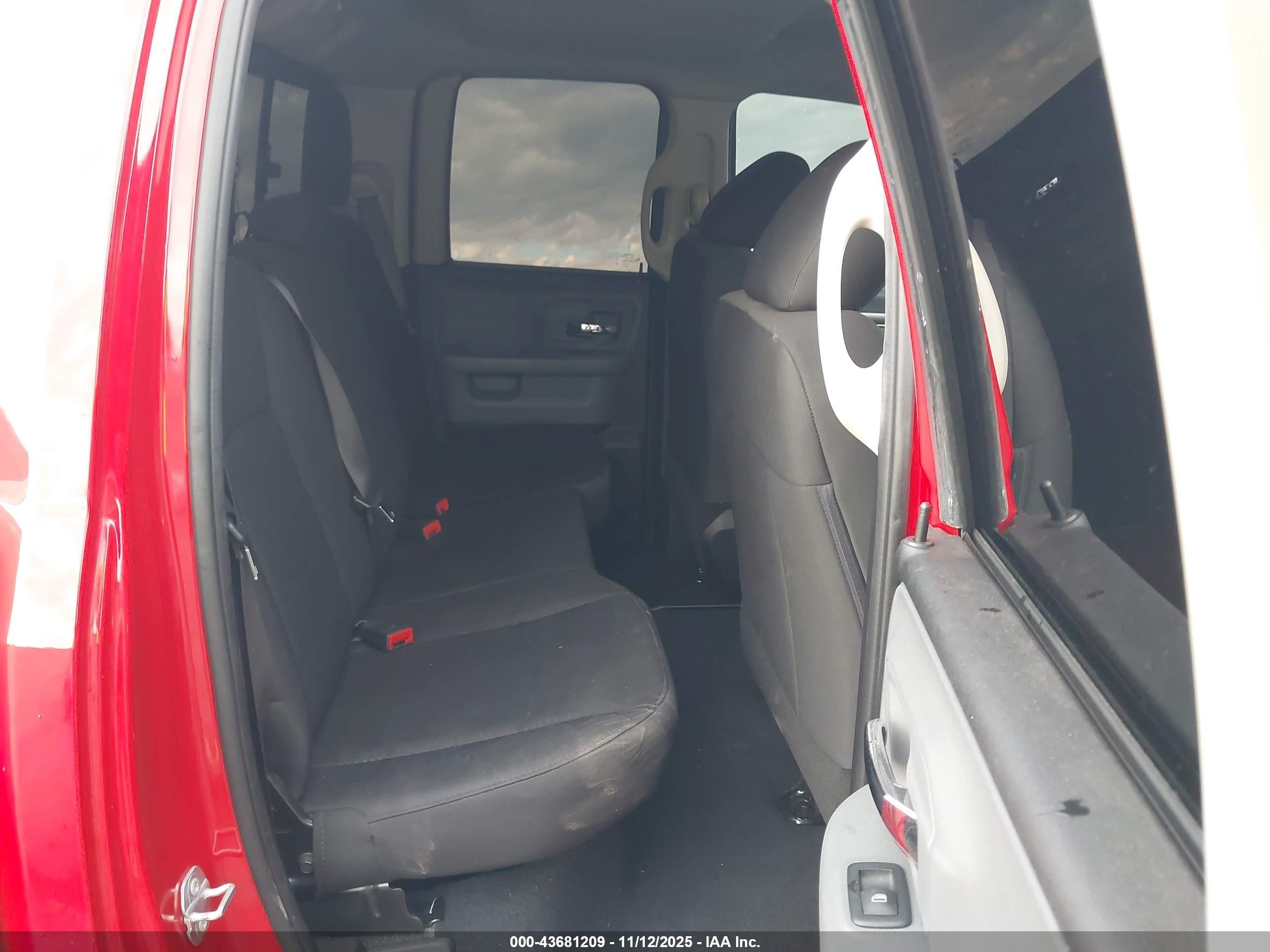 2020 Ram 1500 Classic Warlock  4x2 6'4 Box Red vin: 1C6RR6GTXLS105919