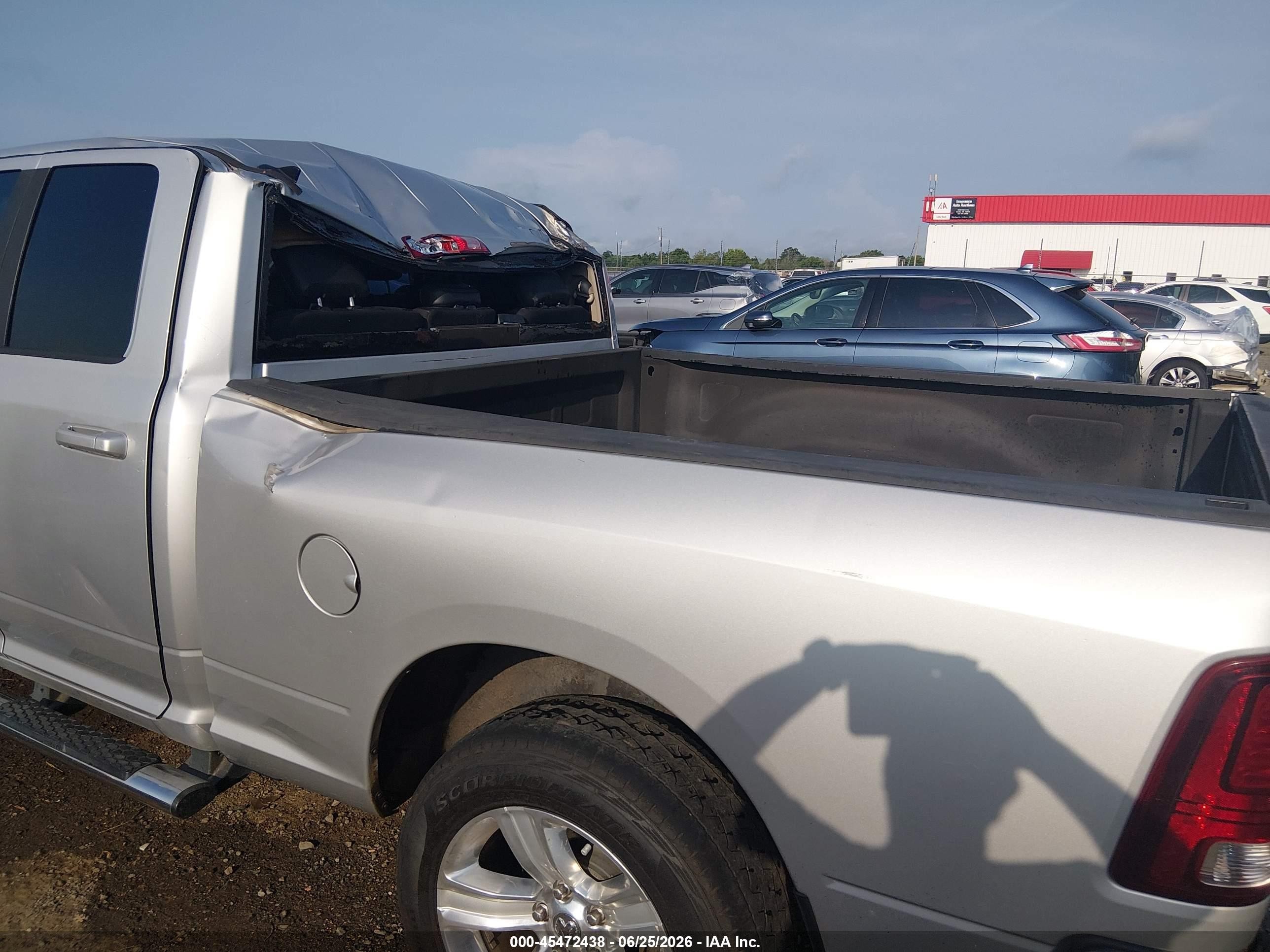 2015 Ram 1500 Sport Silver vin: 1C6RR6HT0FS755703