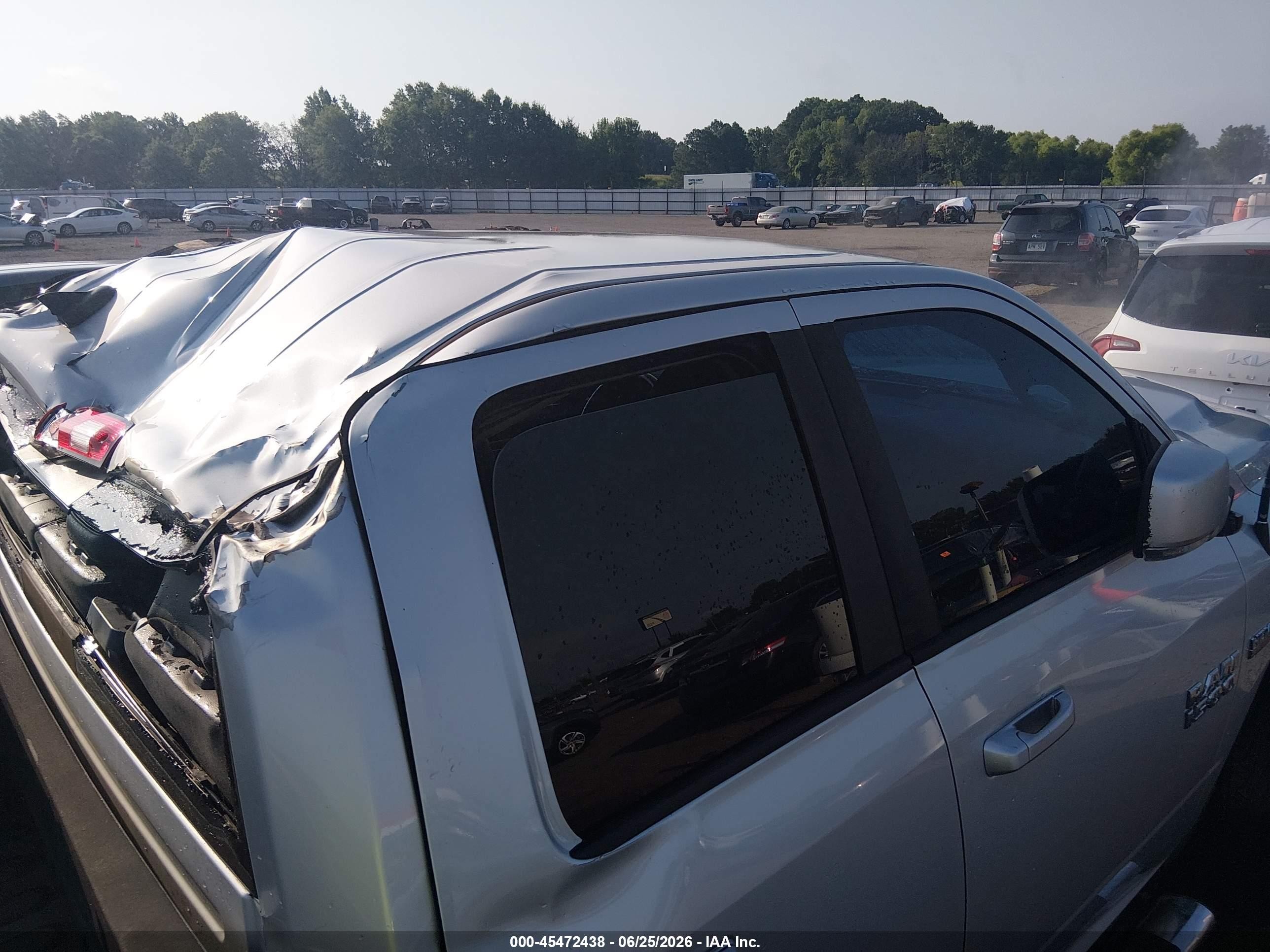 2015 Ram 1500 Sport Silver vin: 1C6RR6HT0FS755703