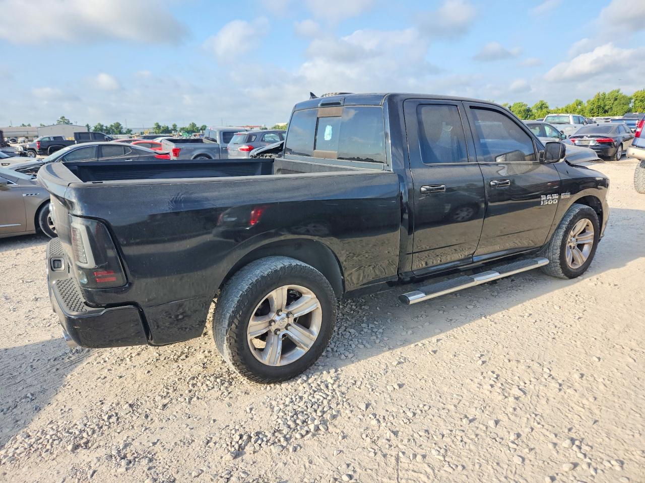 2014 Ram 1500 Sport Black vin: 1C6RR6HT3ES113636