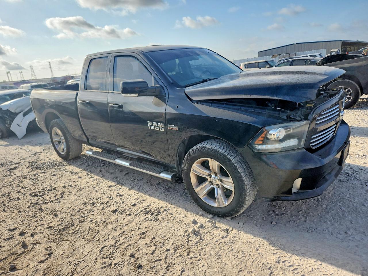 2014 Ram 1500 Sport Black vin: 1C6RR6HT3ES113636