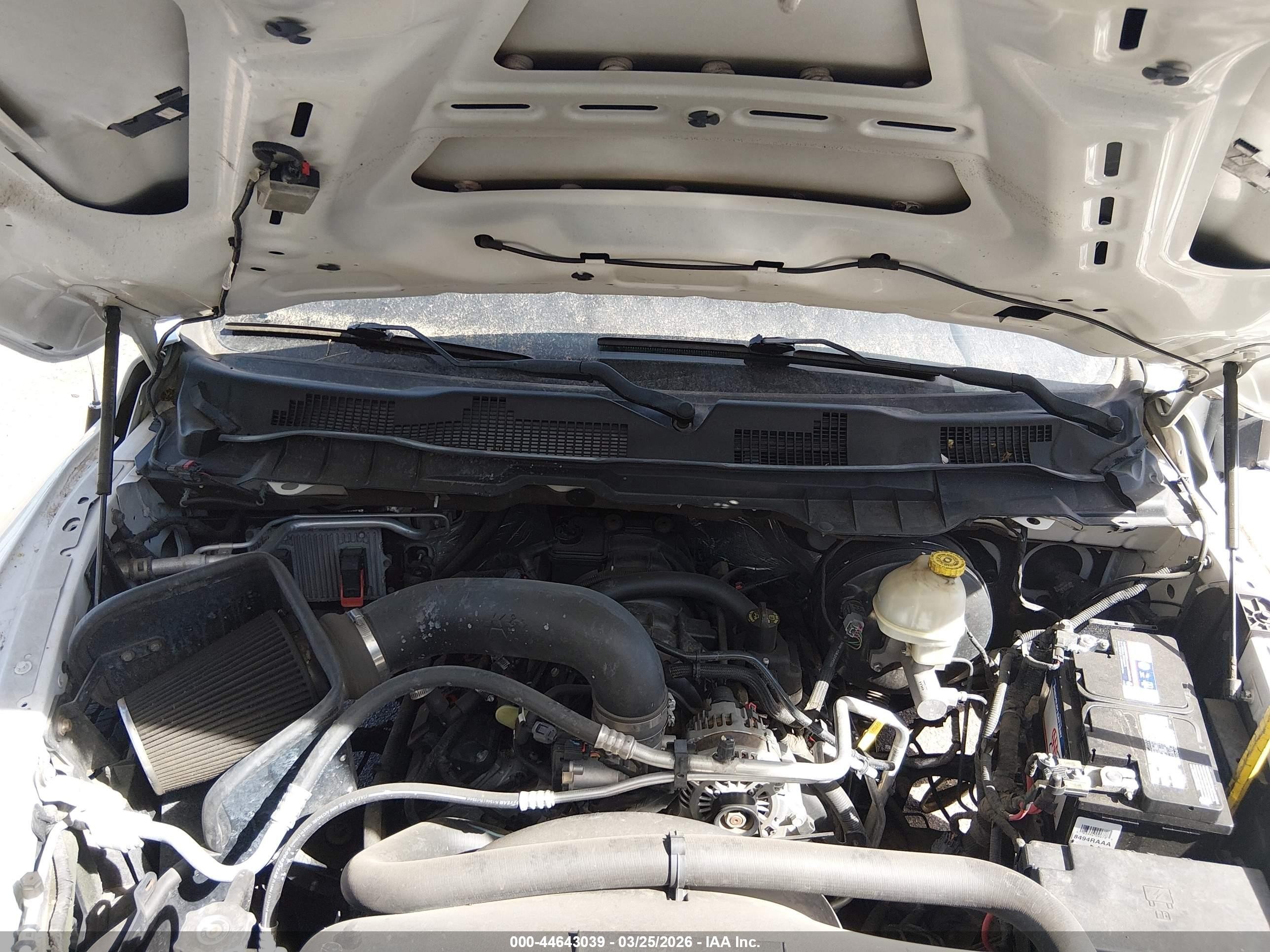 2014 Ram 1500 Sport White vin: 1C6RR6HT3ES170354