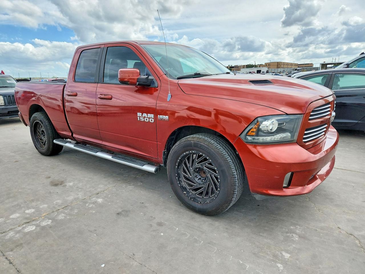2013 Ram 1500 Sport Orange vin: 1C6RR6HT4DS627526
