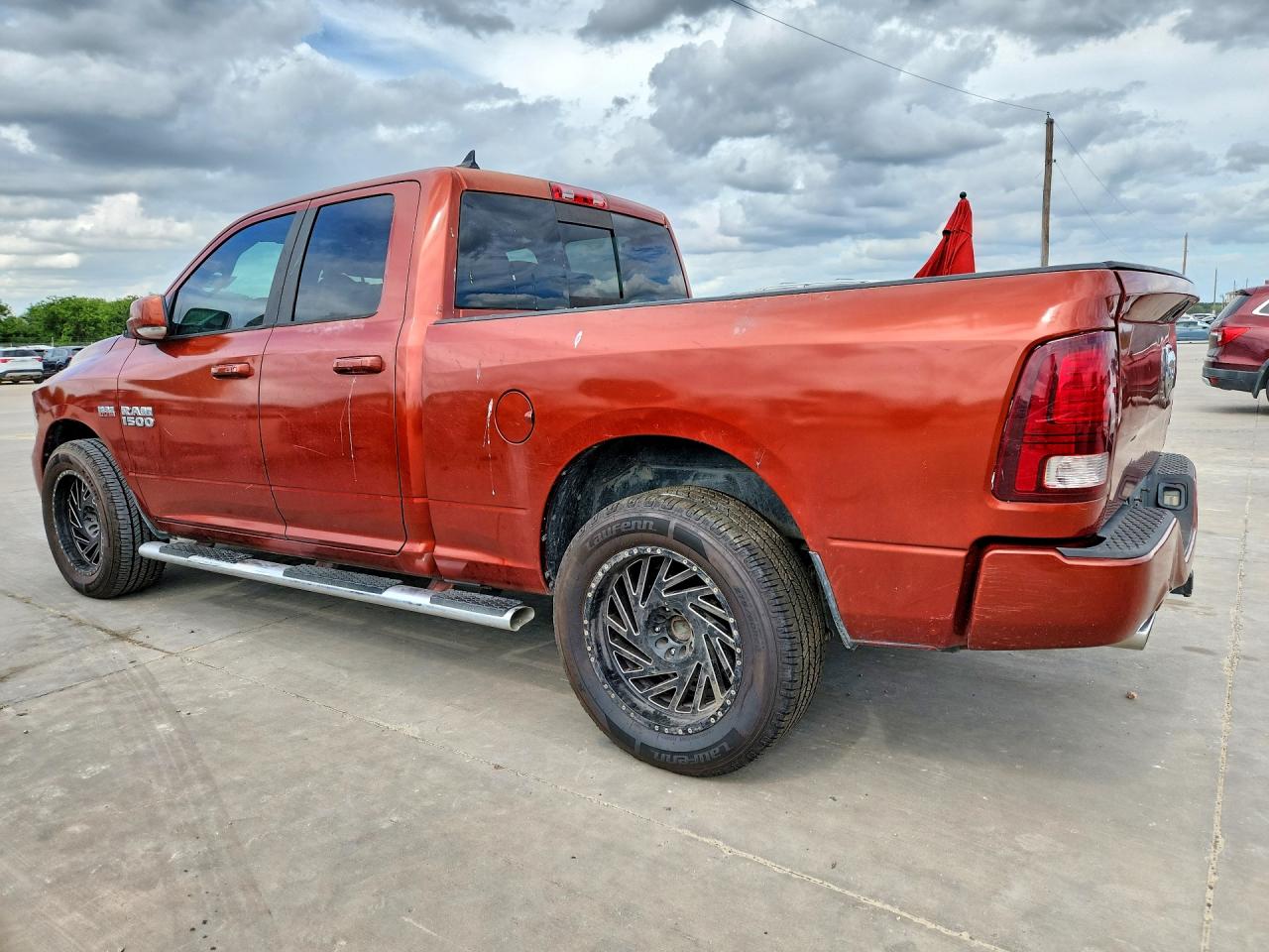 2013 Ram 1500 Sport Orange vin: 1C6RR6HT4DS627526
