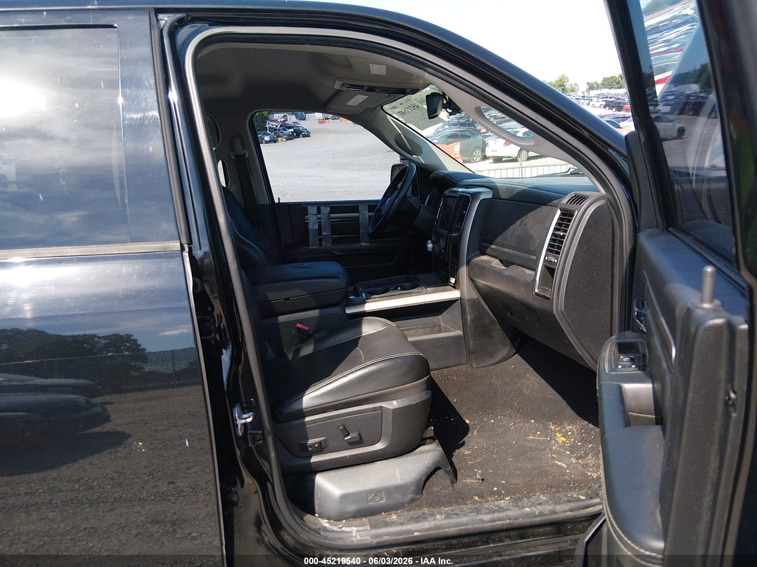 2014 Ram 1500 Sport Black vin: 1C6RR6HT5ES129224