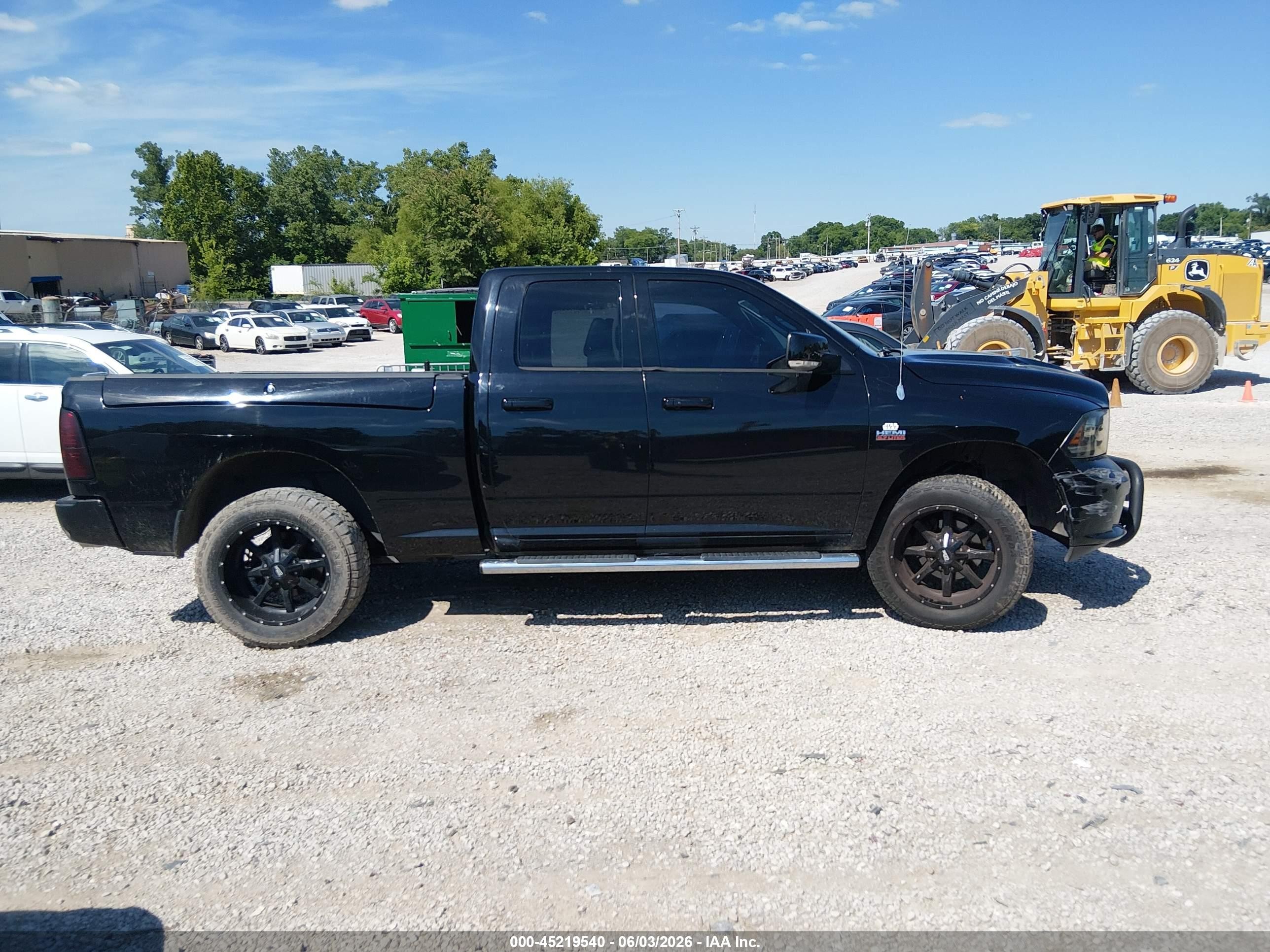 2014 Ram 1500 Sport Black vin: 1C6RR6HT5ES129224