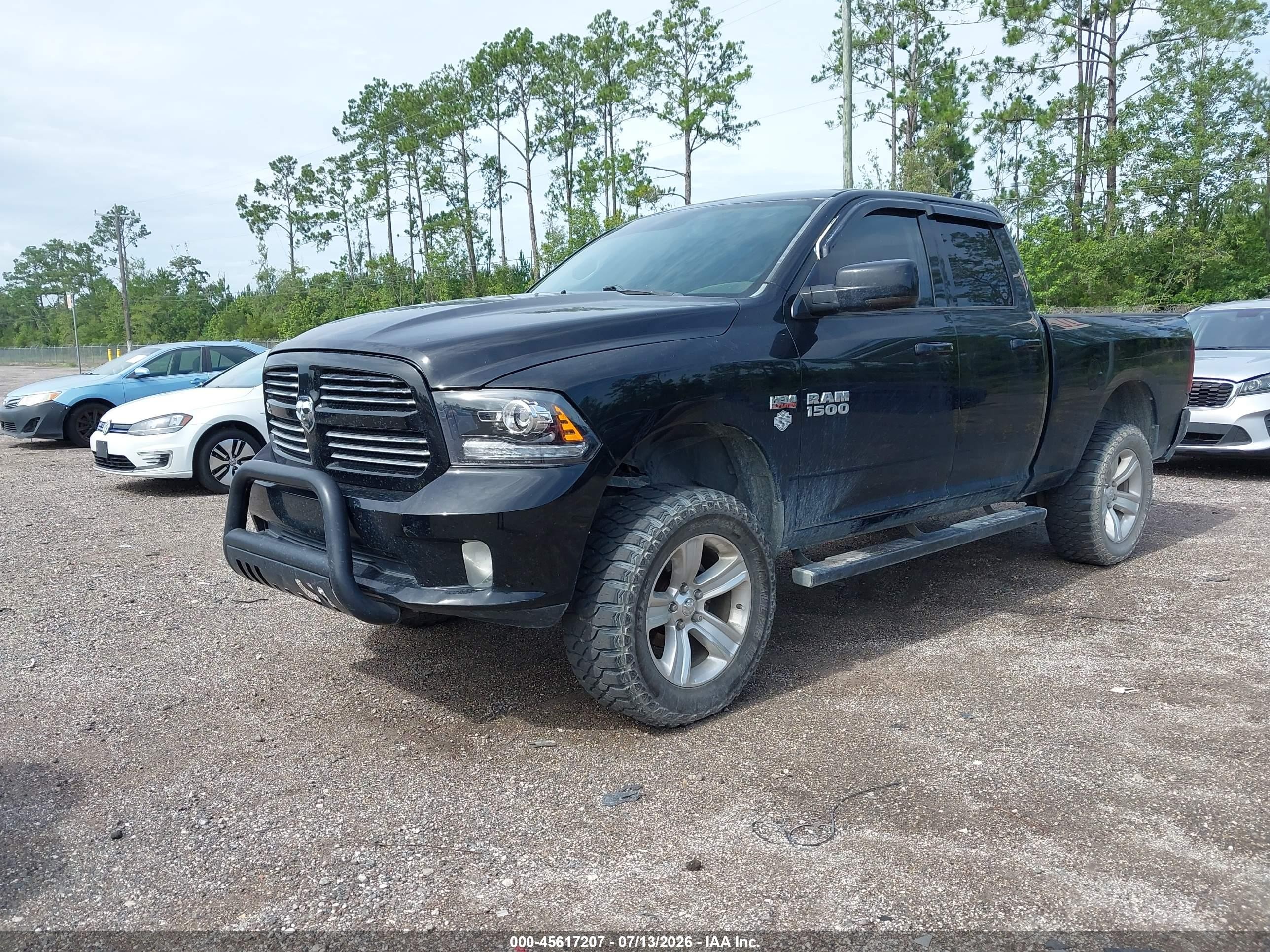 2013 Ram 1500 Sport Black vin: 1C6RR6HT8DS644667