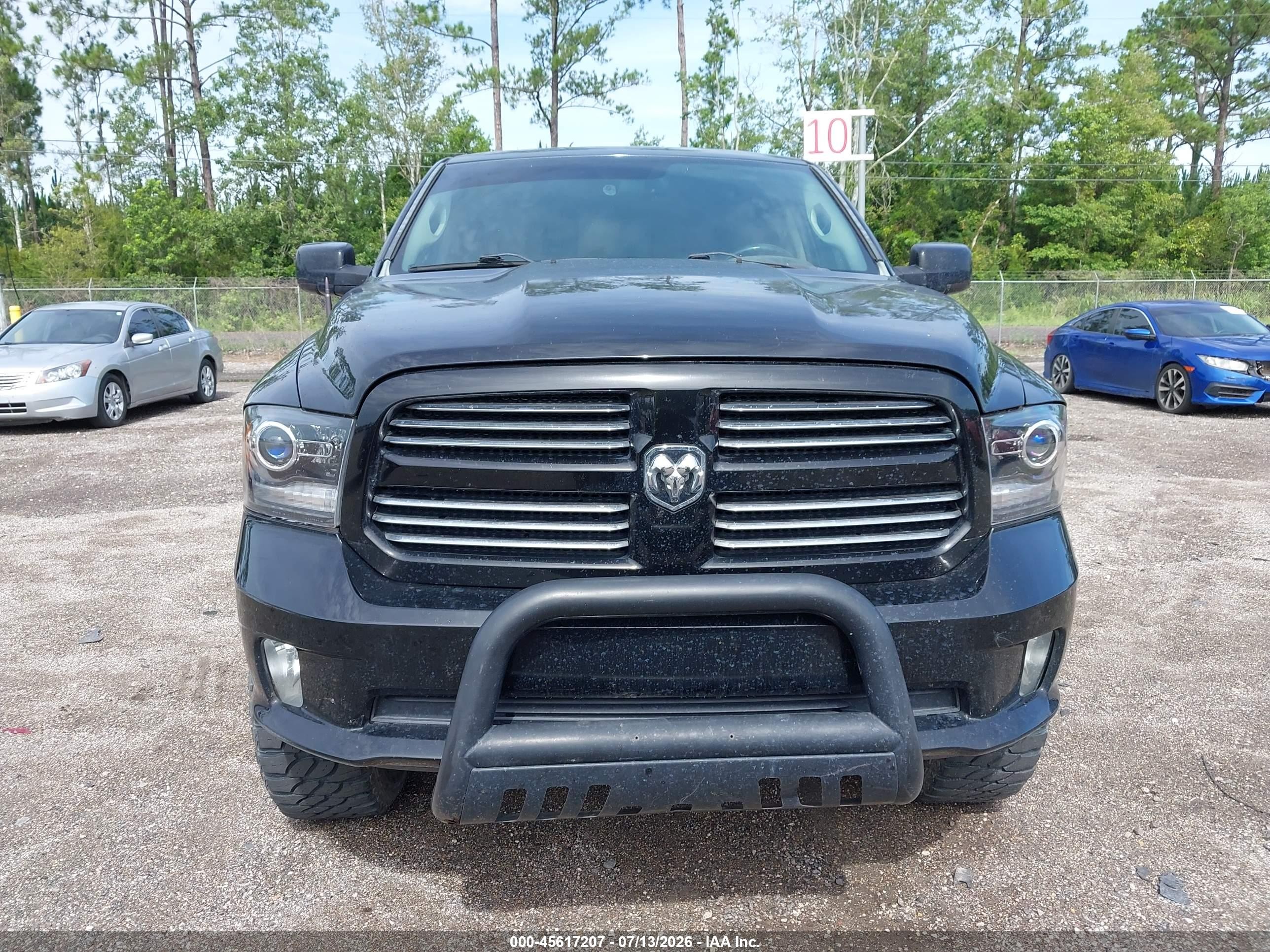 2013 Ram 1500 Sport Black vin: 1C6RR6HT8DS644667