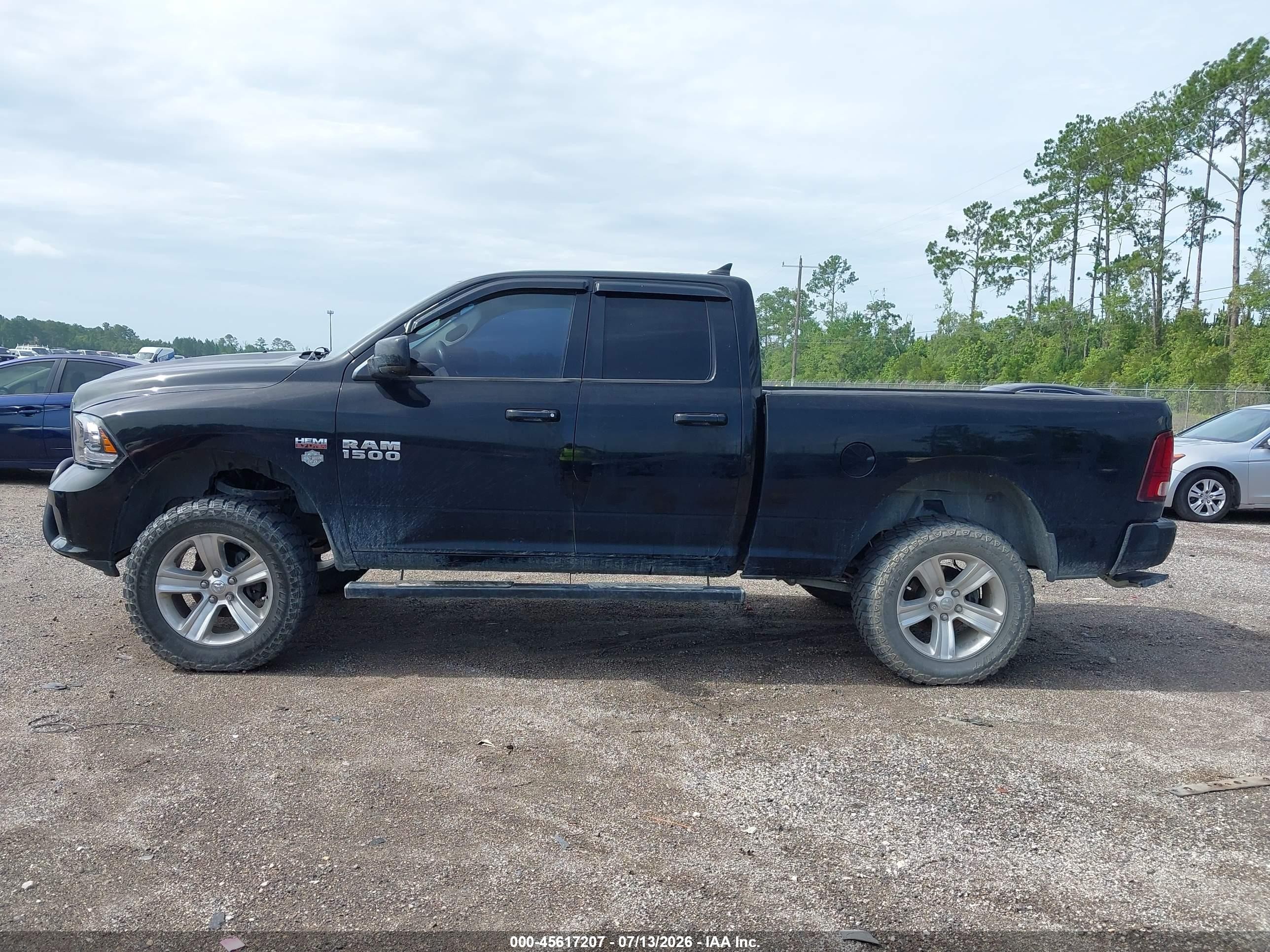 2013 Ram 1500 Sport Black vin: 1C6RR6HT8DS644667