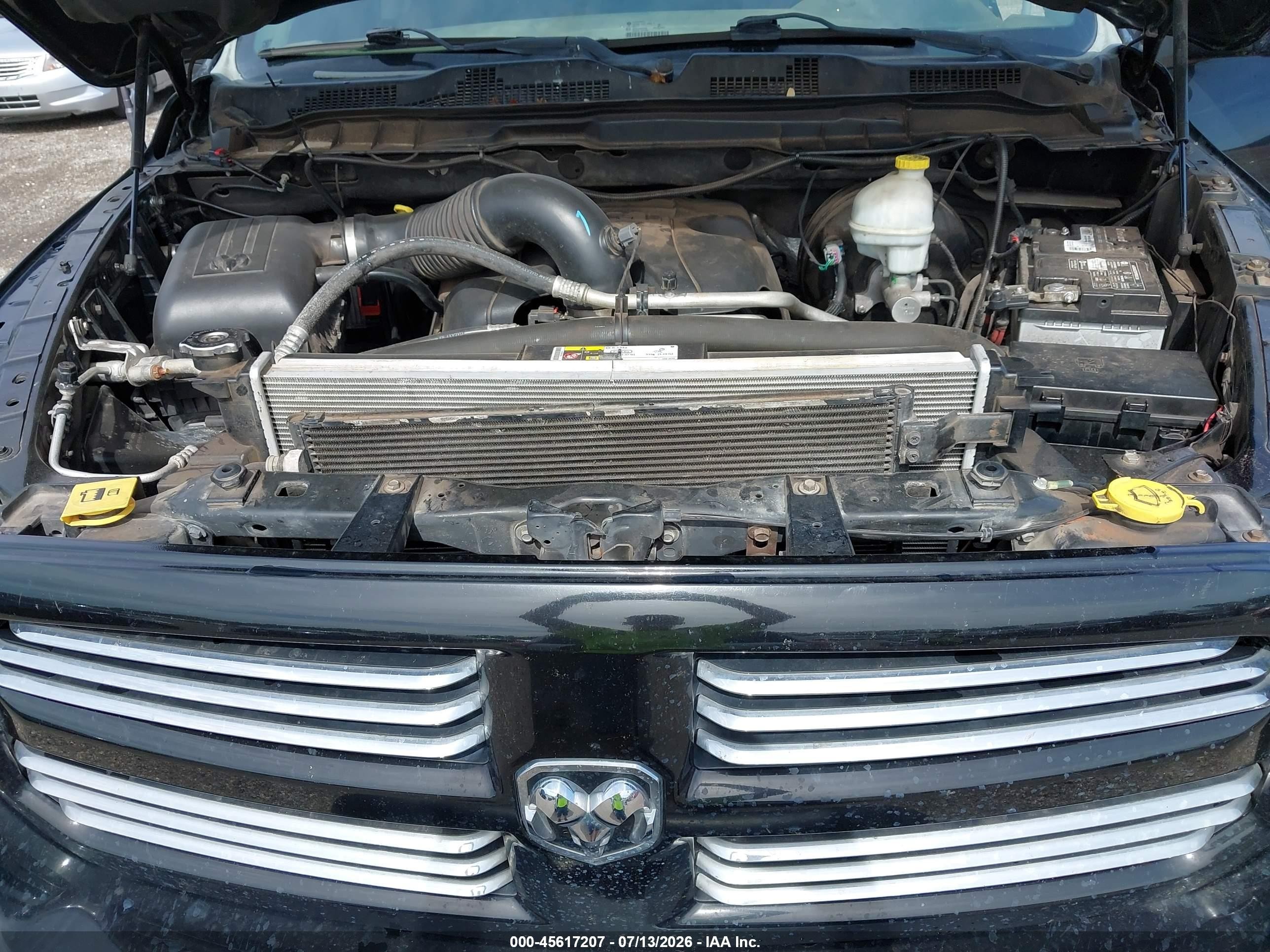2013 Ram 1500 Sport Black vin: 1C6RR6HT8DS644667