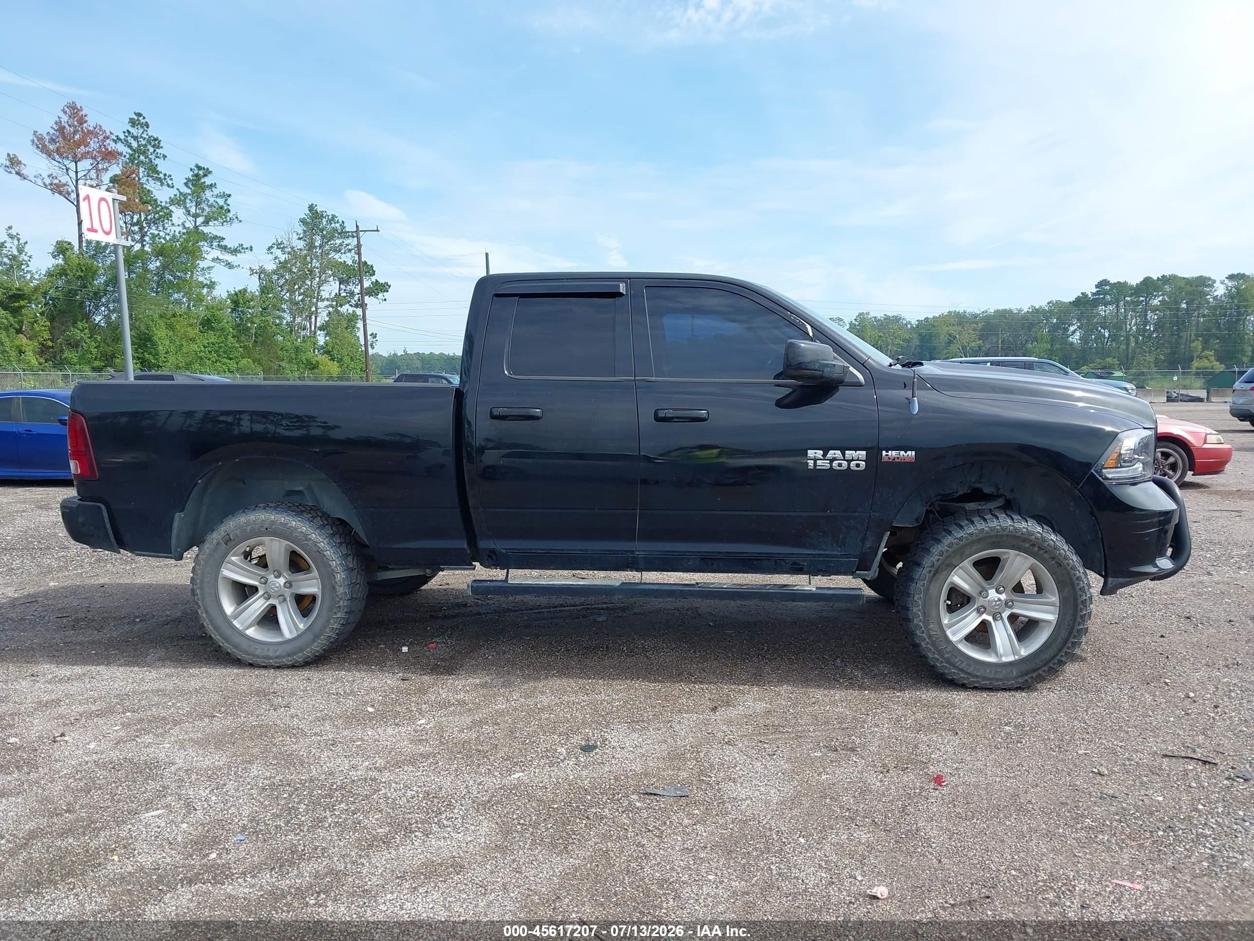 2013 Ram 1500 Sport Black vin: 1C6RR6HT8DS644667