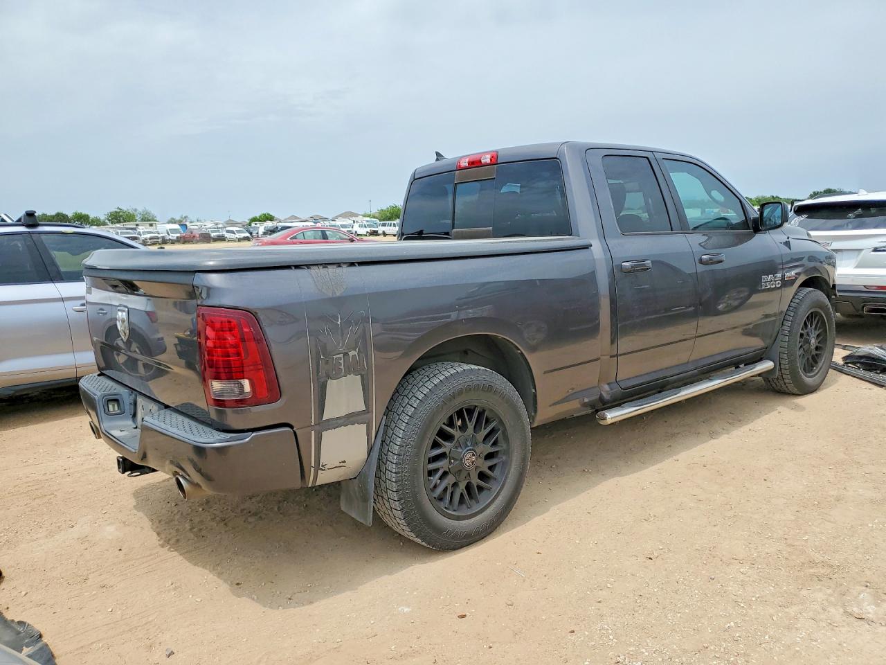 2015 Ram 1500 Sport Gray vin: 1C6RR6HT8FS530462
