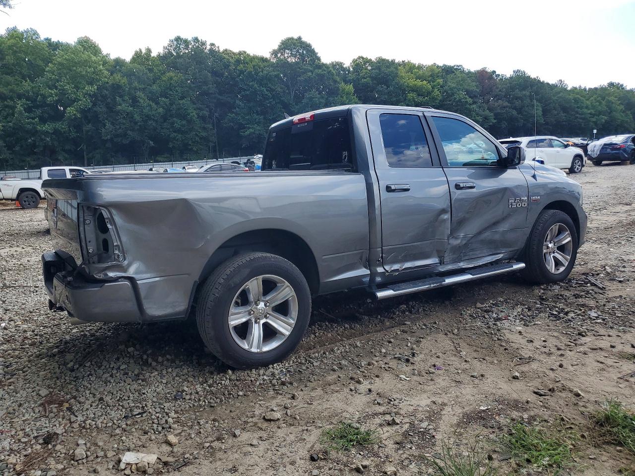 2013 Ram 1500 Sport Gray vin: 1C6RR6HT9DS702981