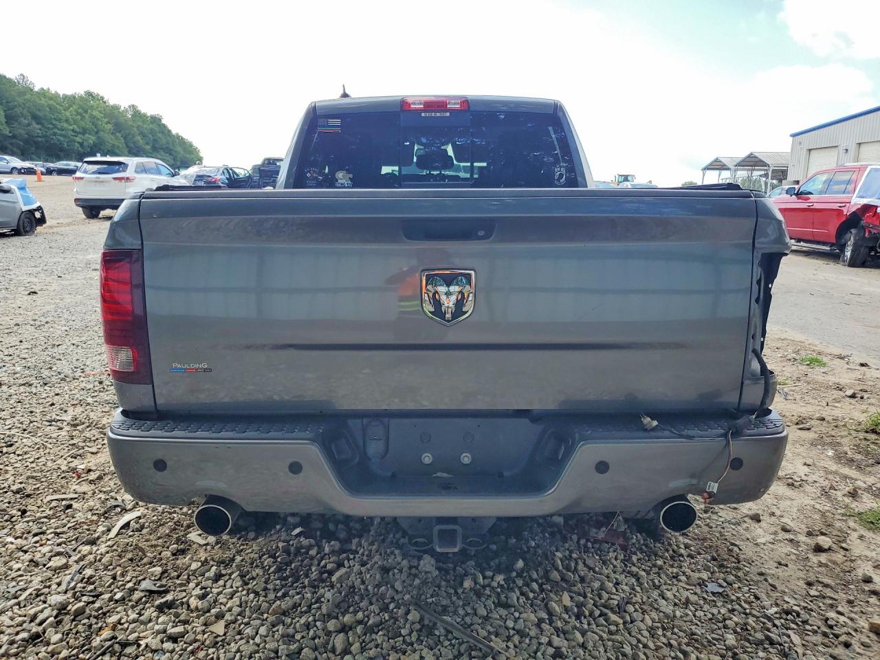 2013 Ram 1500 Sport Gray vin: 1C6RR6HT9DS702981