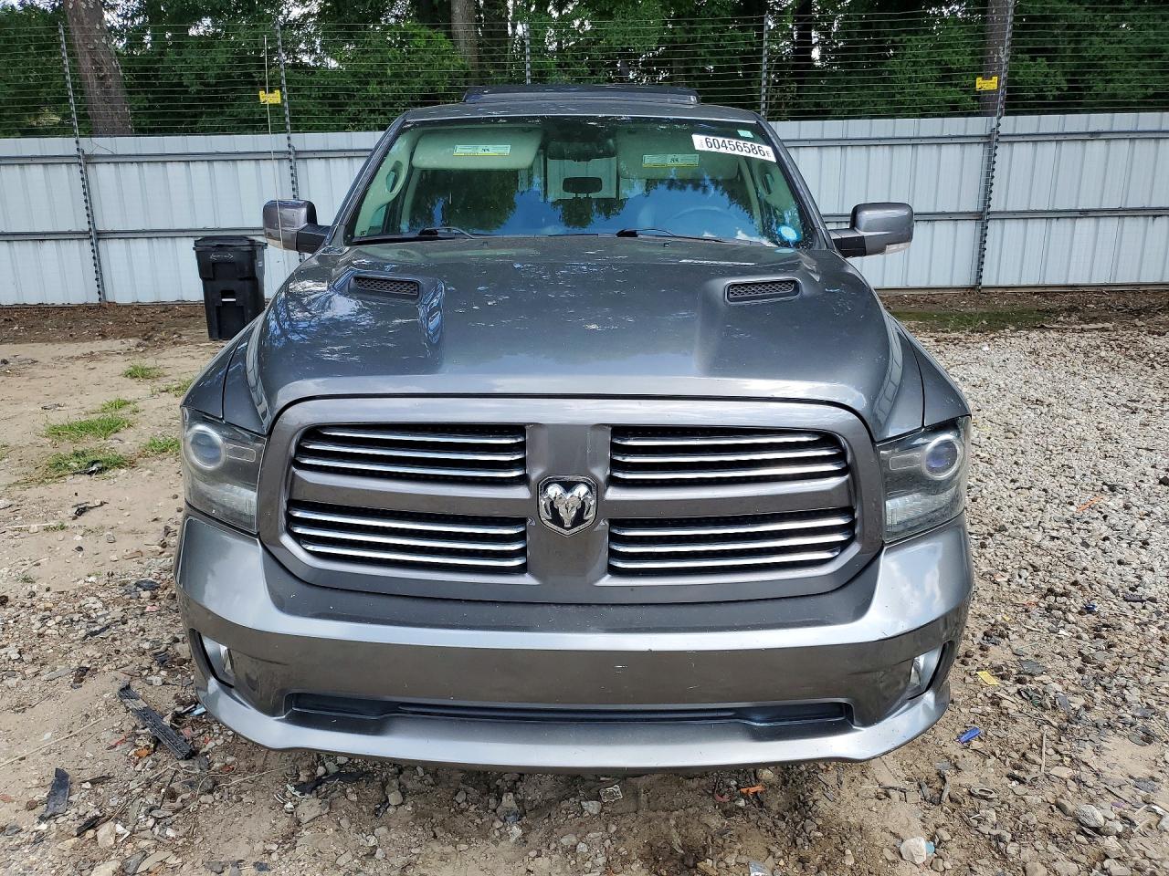 2013 Ram 1500 Sport Gray vin: 1C6RR6HT9DS702981