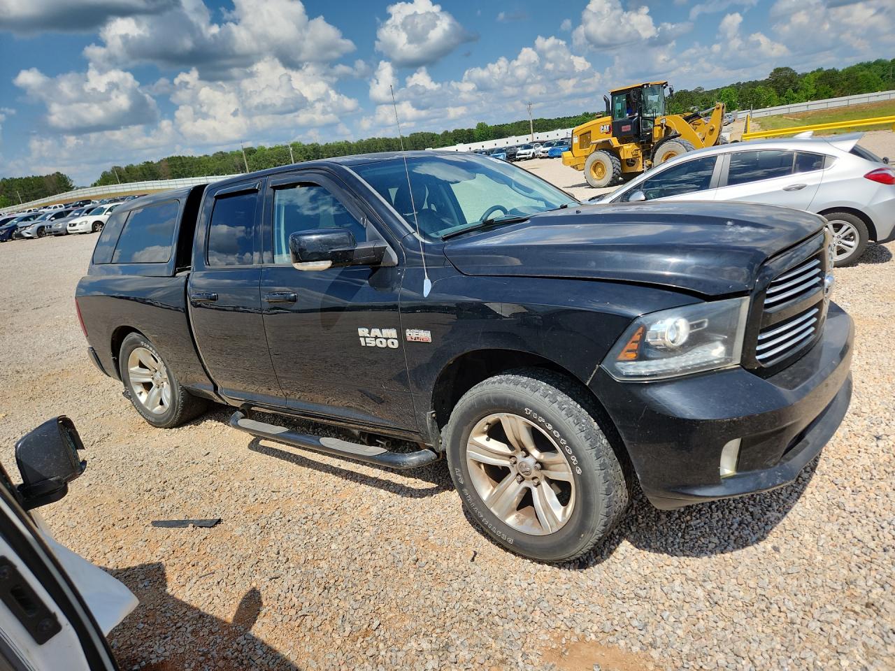 2013 Ram 1500 Sport Black vin: 1C6RR6HTXDS674723
