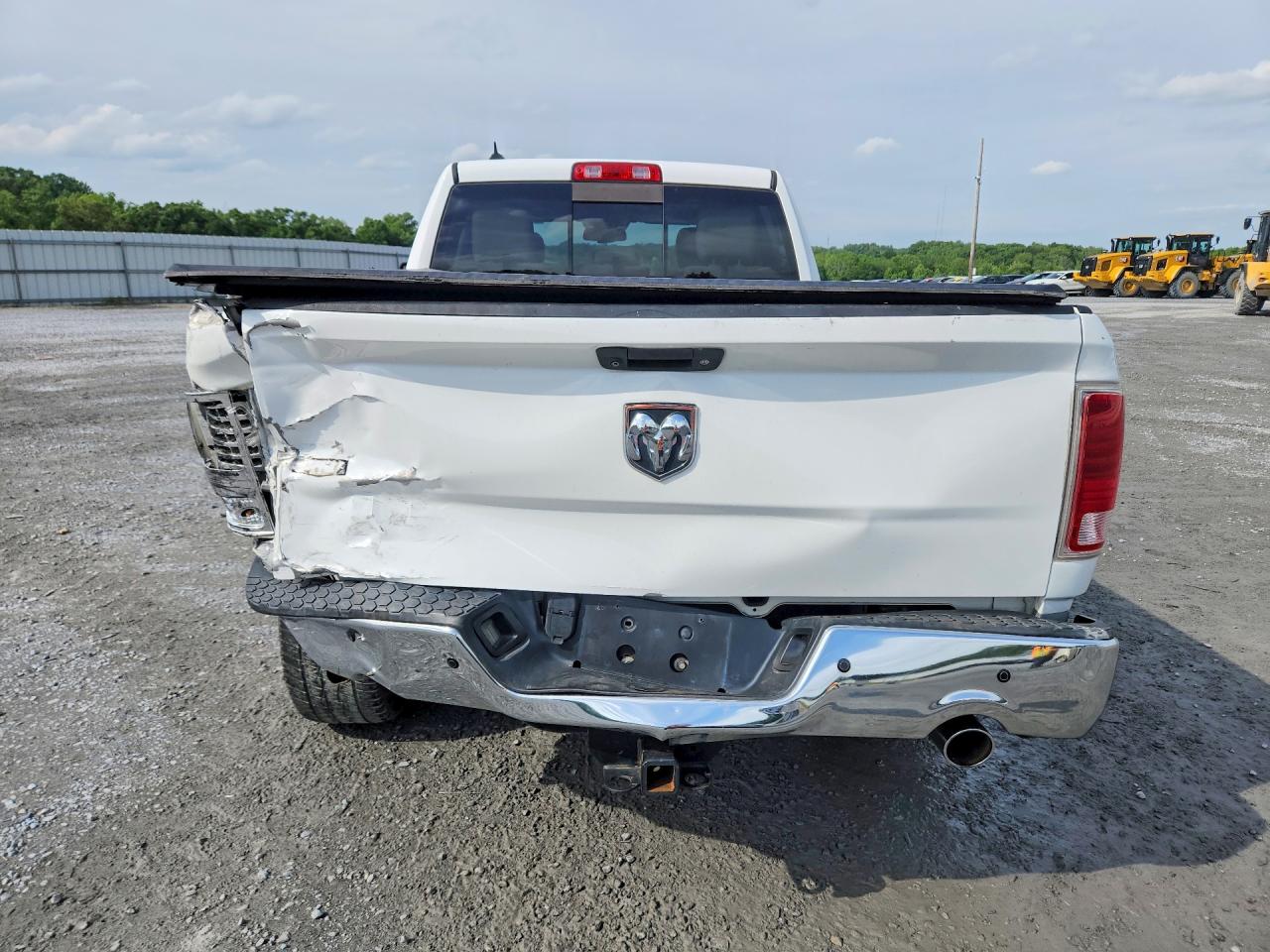 2014 Ram 1500 Crew 4x4 Lrme Белый vin: 1C6RR6JT1ES234000