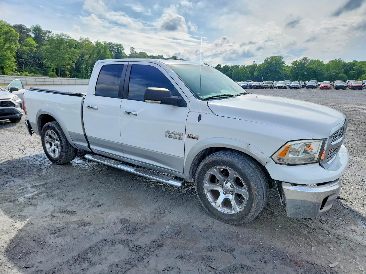 2014 Ram 1500 Crew 4x4 Lrme Белый vin: 1C6RR6JT1ES234000