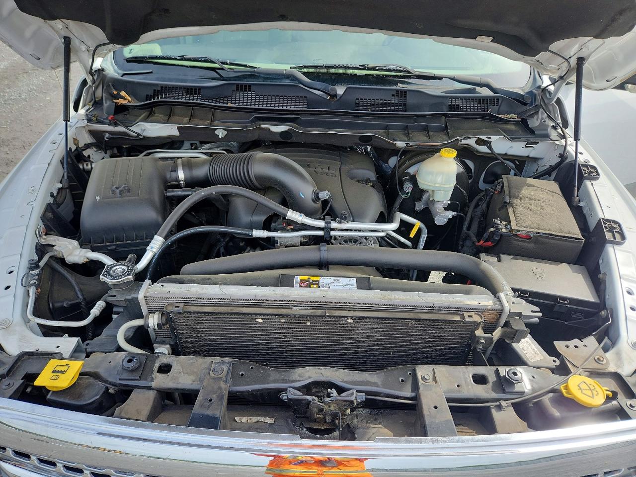 2014 Ram 1500 Crew 4x4 Lrme Белый vin: 1C6RR6JT1ES234000