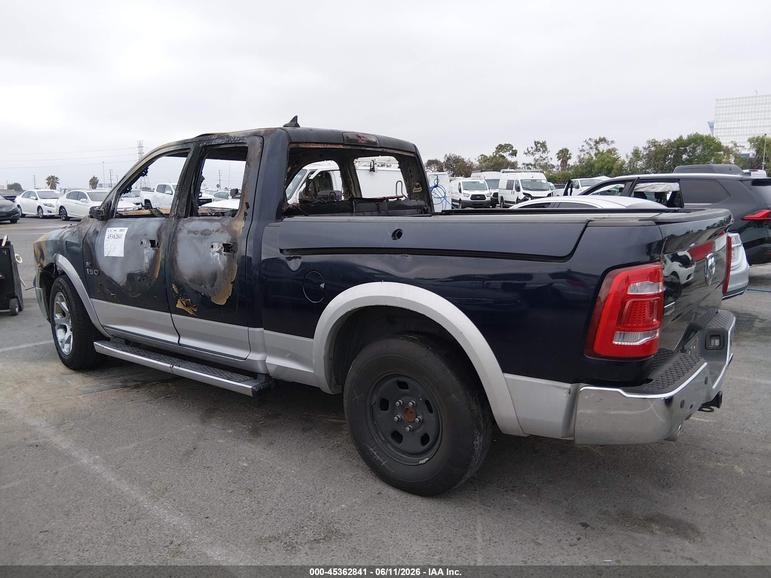 2013 Ram 1500 Laramie Black vin: 1C6RR6JT7DS542030