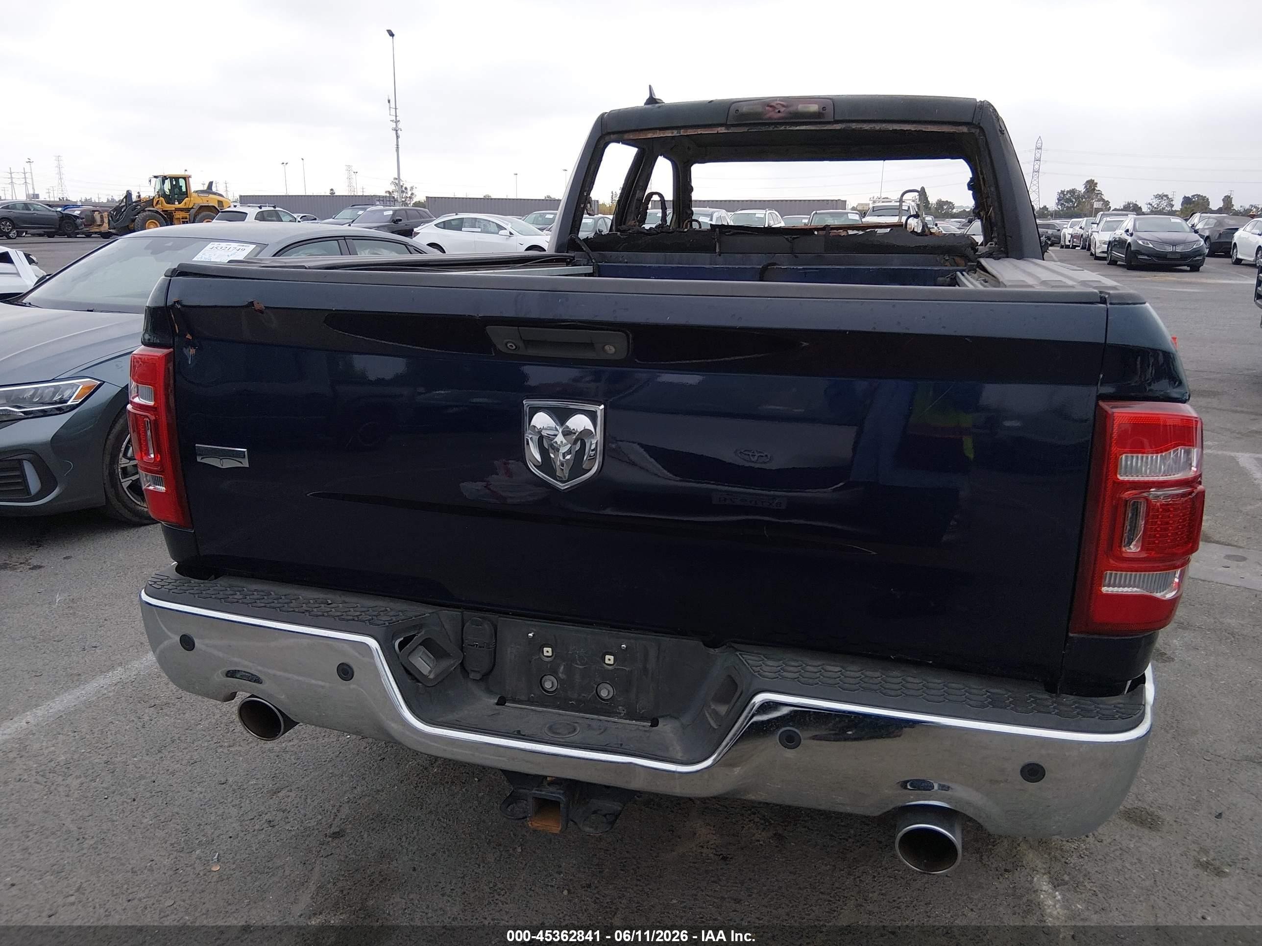 2013 Ram 1500 Laramie Black vin: 1C6RR6JT7DS542030