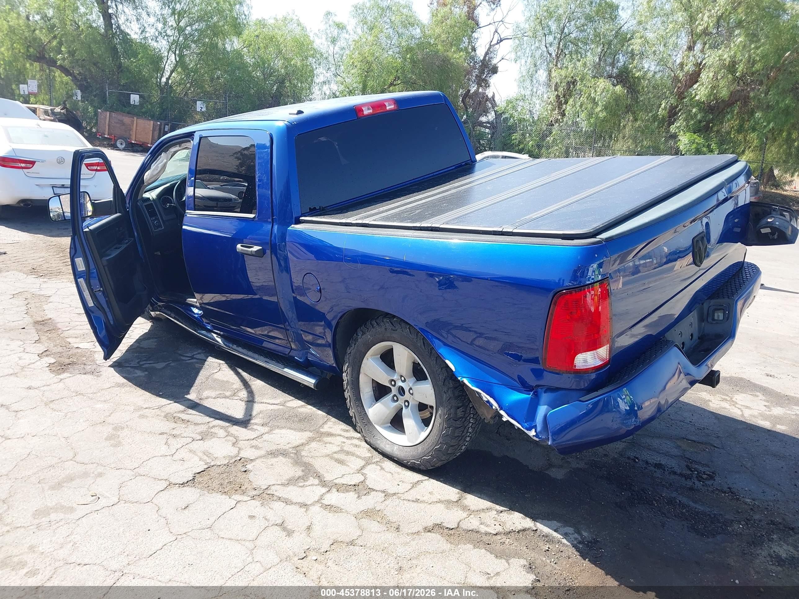 2015 Ram 1500 Express Blue vin: 1C6RR6KG4FS501214