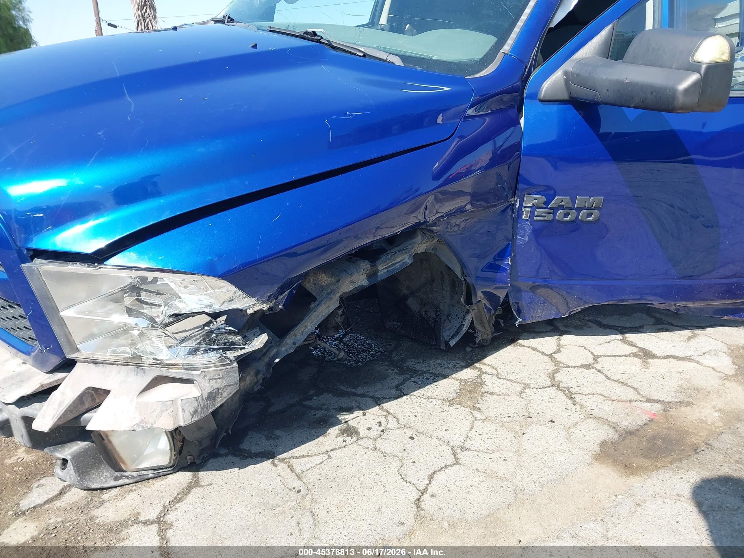 2015 Ram 1500 Express Blue vin: 1C6RR6KG4FS501214