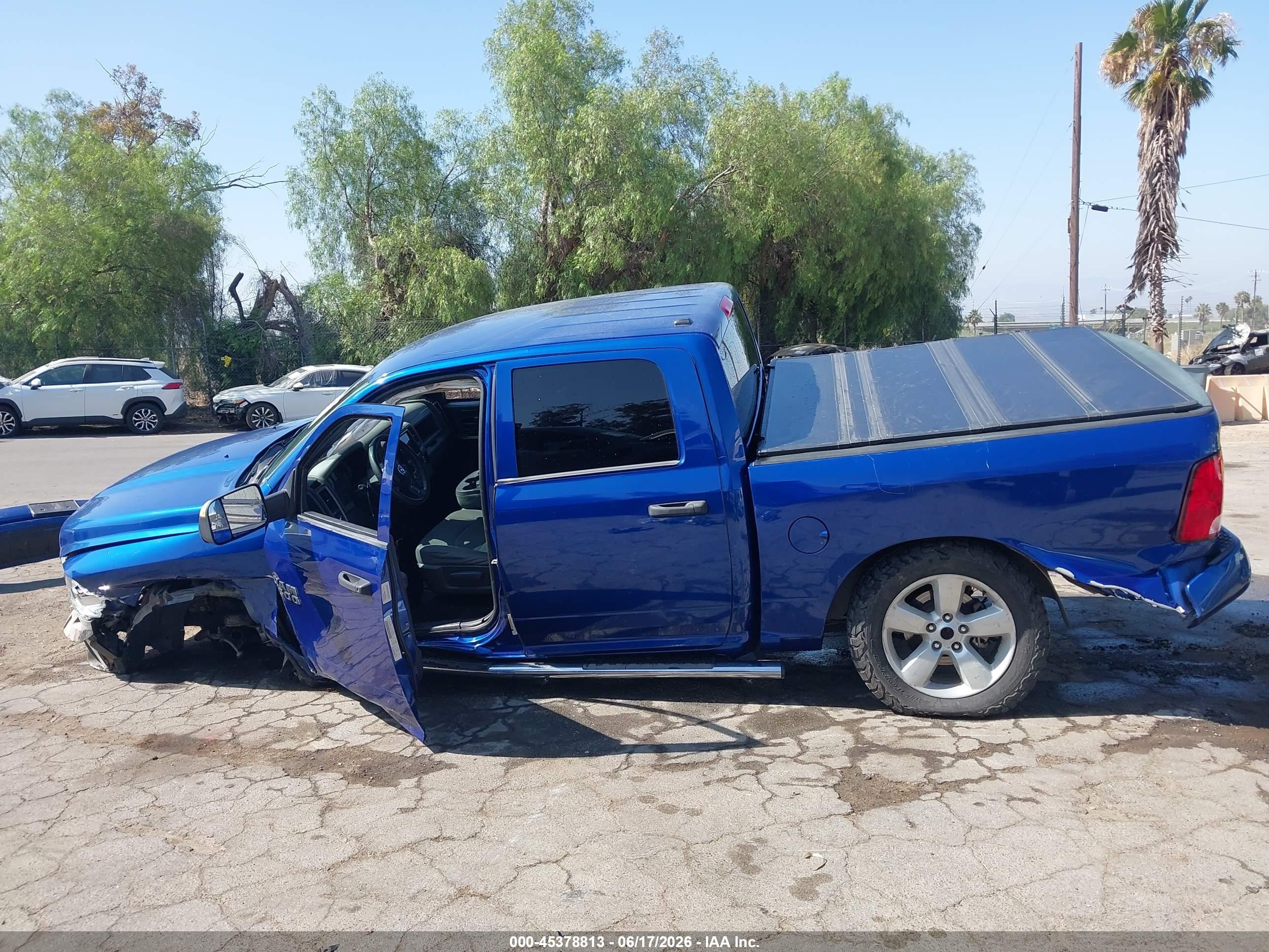 2015 Ram 1500 Express Blue vin: 1C6RR6KG4FS501214