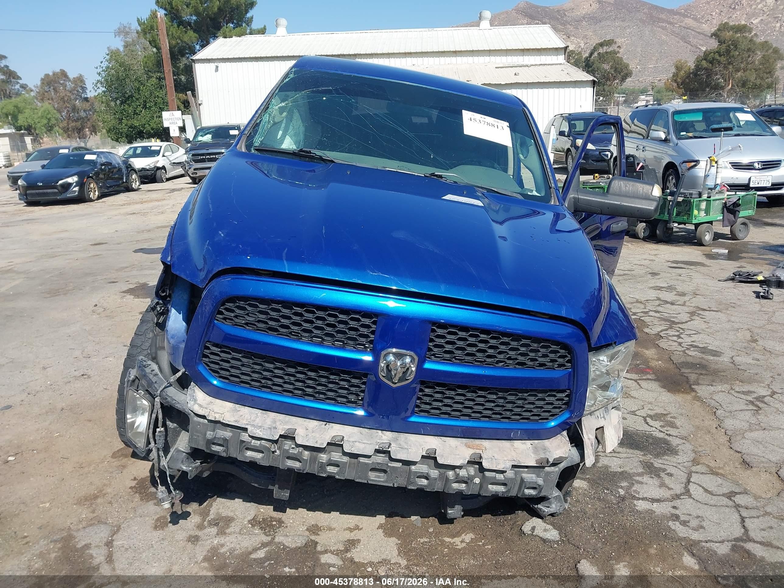 2015 Ram 1500 Express Blue vin: 1C6RR6KG4FS501214