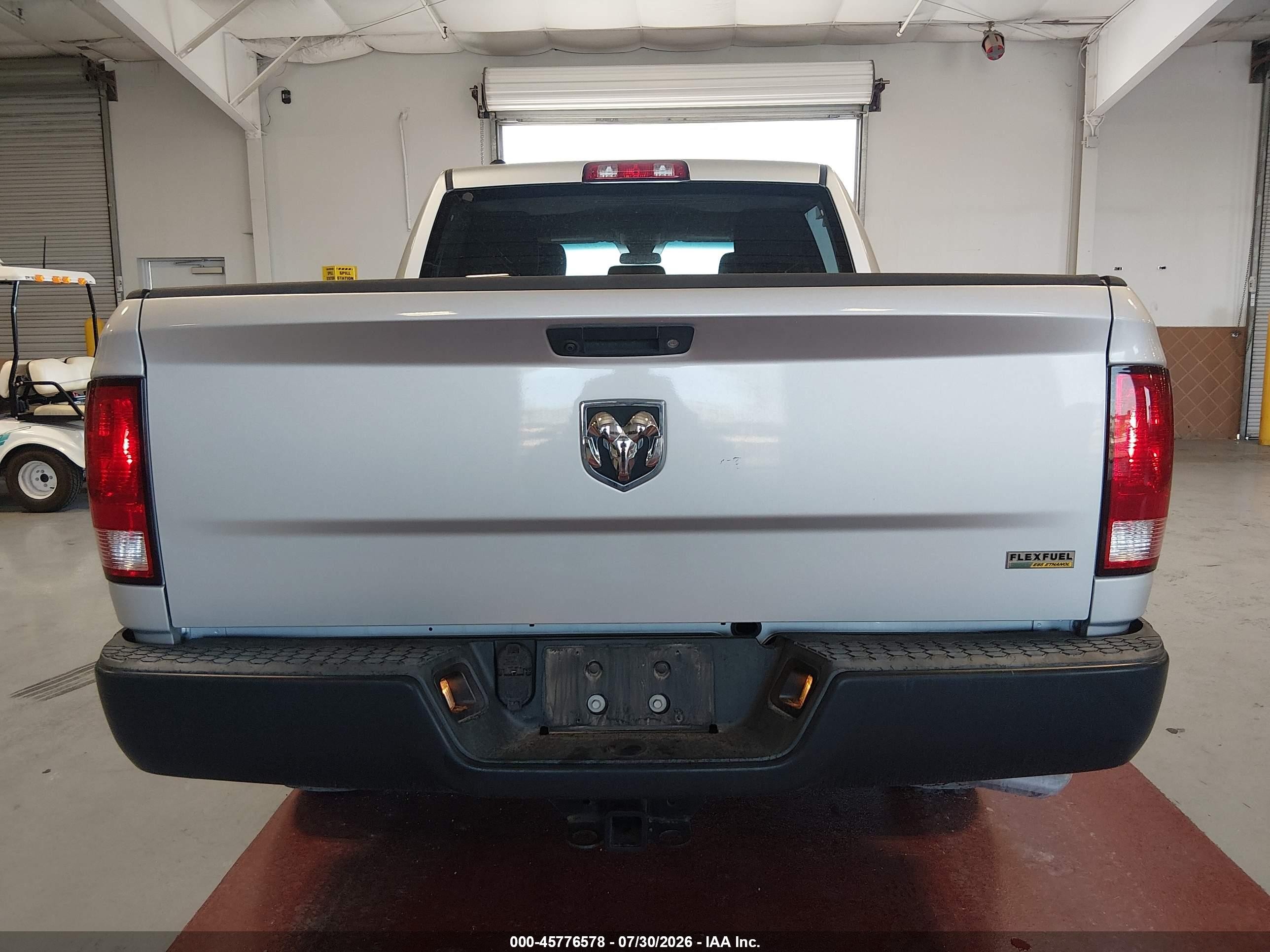 2018 Ram 1500 Tradesman  4x2 5'7 Box Silver vin: 1C6RR6KG6JS296522