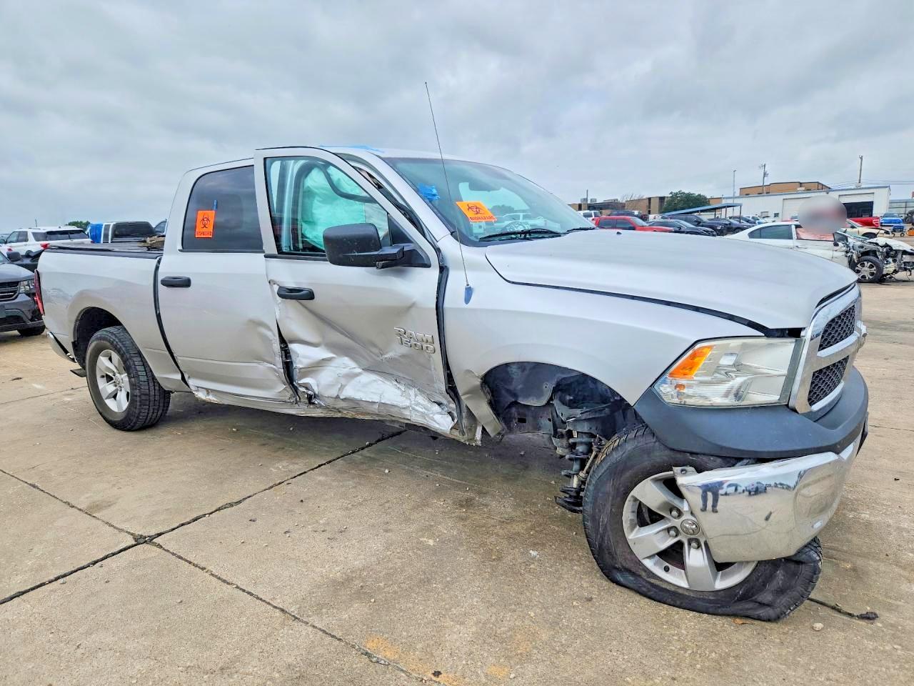 2013 Ram 1500 St Silver vin: 1C6RR6KG8DS565947