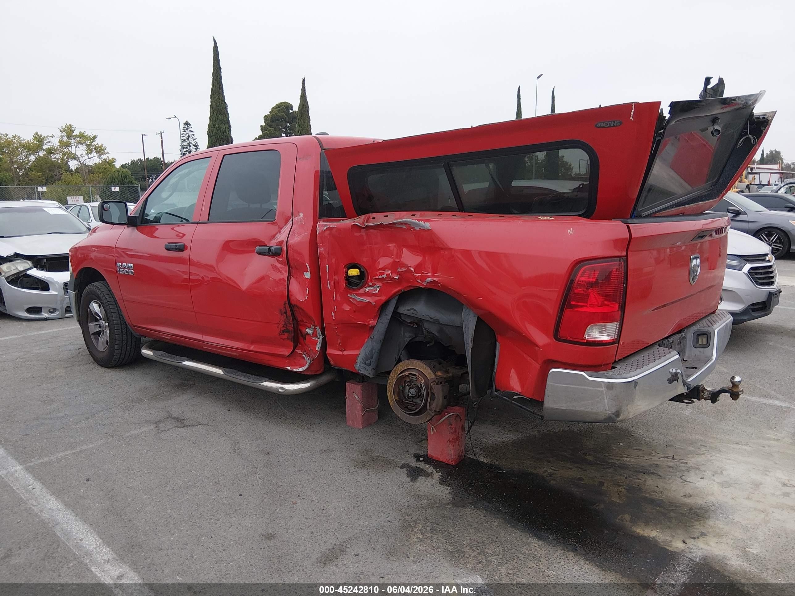 2013 Ram 1500 Tradesman Черный vin: 1C6RR6KG9DS540751