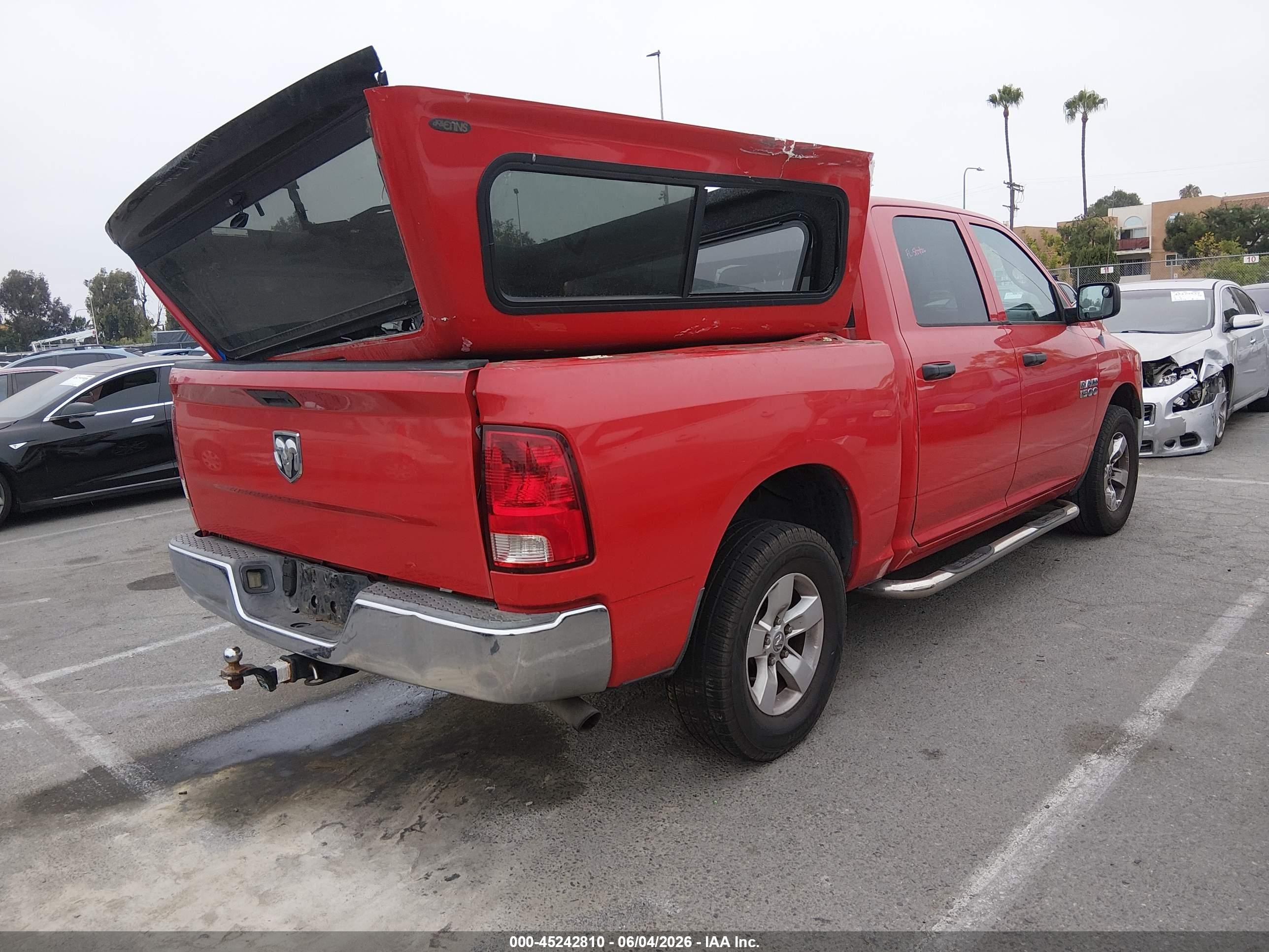 2013 Ram 1500 Tradesman Черный vin: 1C6RR6KG9DS540751