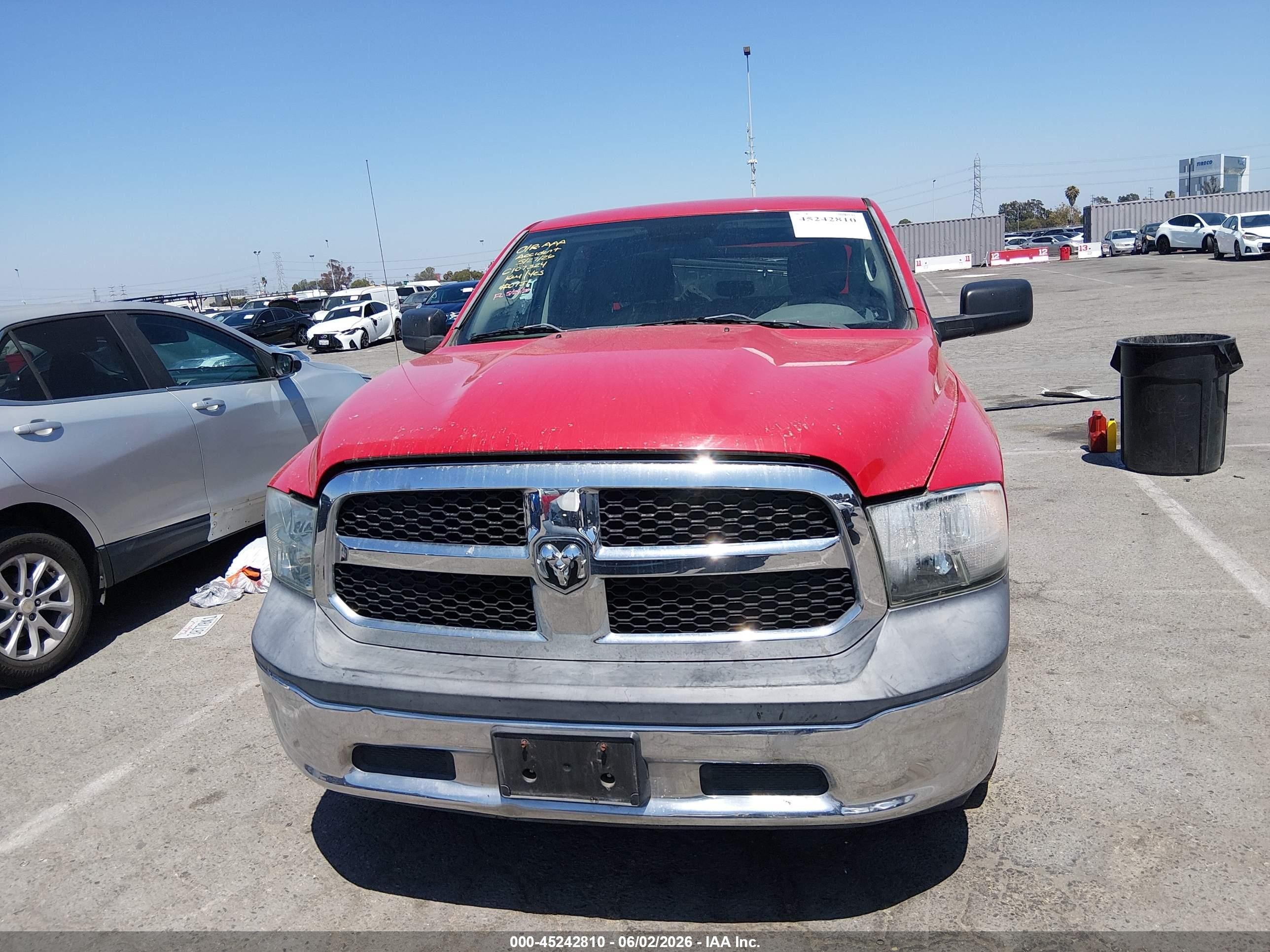 2013 Ram 1500 Tradesman Черный vin: 1C6RR6KG9DS540751