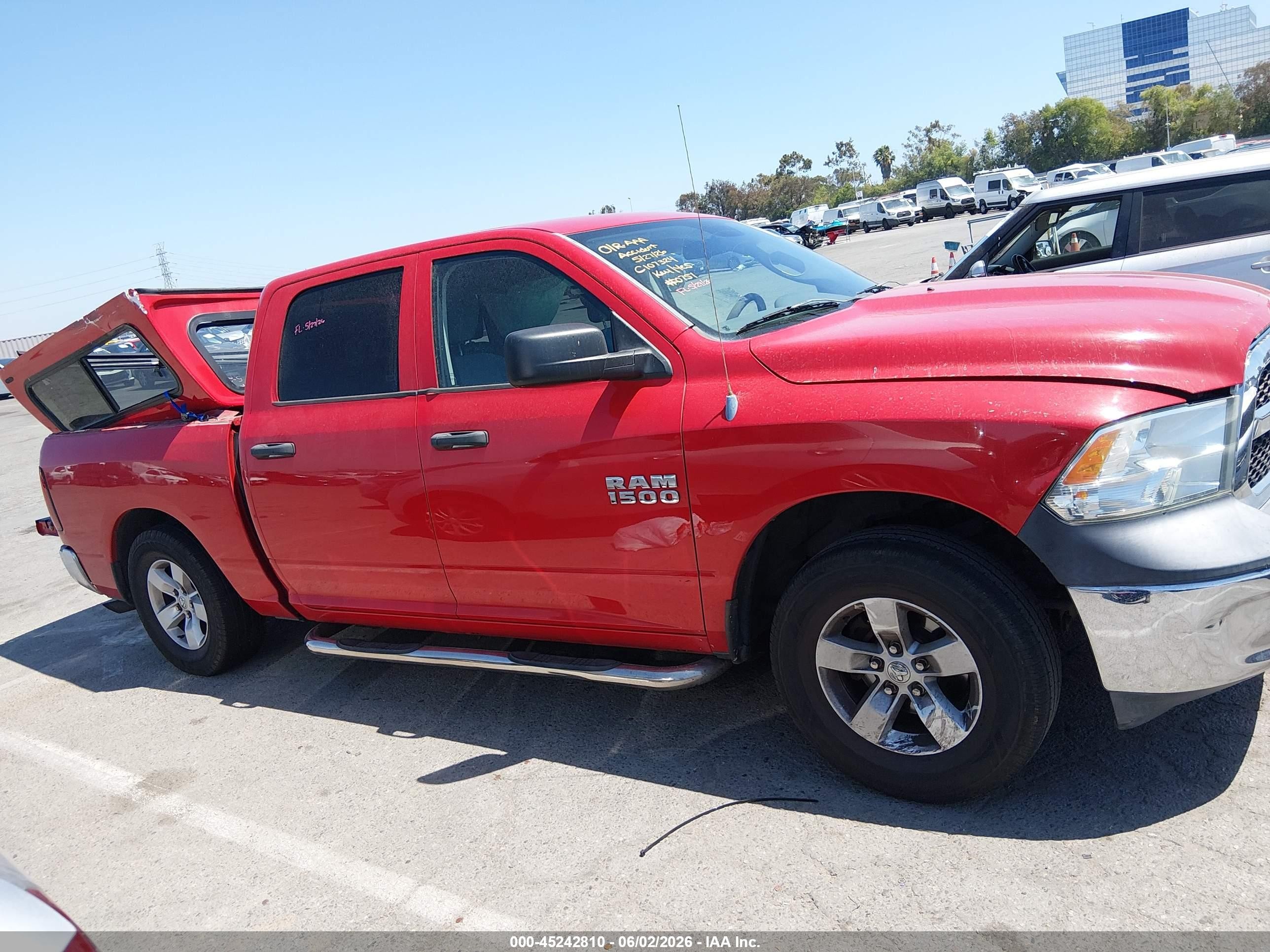 2013 Ram 1500 Tradesman Черный vin: 1C6RR6KG9DS540751