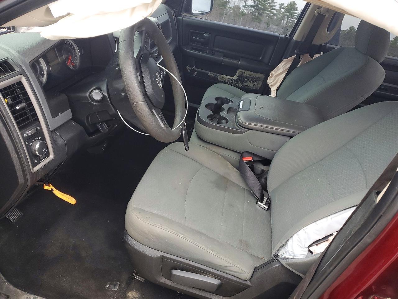 2018 Ram 1500 St Burgundy vin: 1C6RR6KGXJS304606