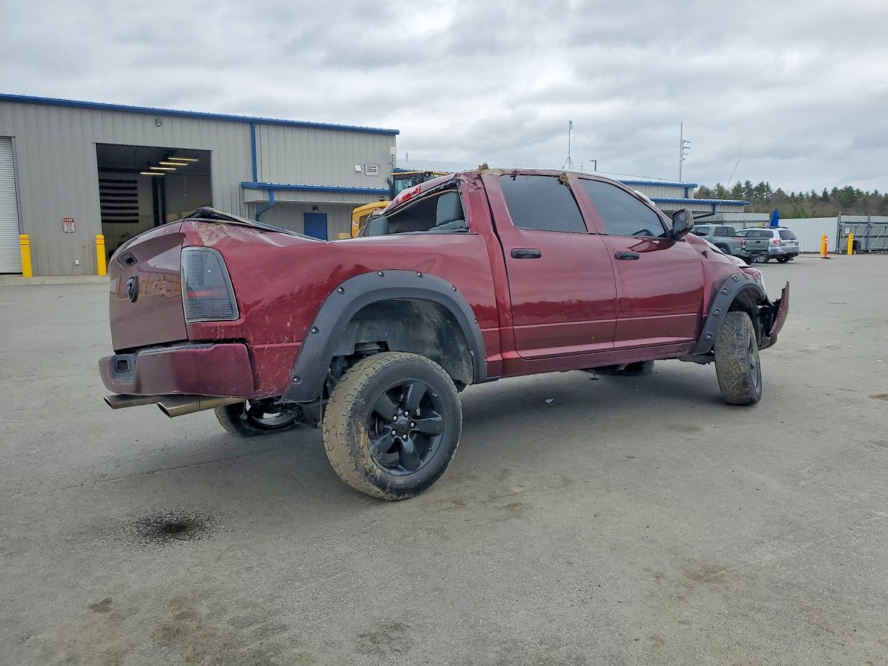 2018 Ram 1500 St Burgundy vin: 1C6RR6KGXJS304606