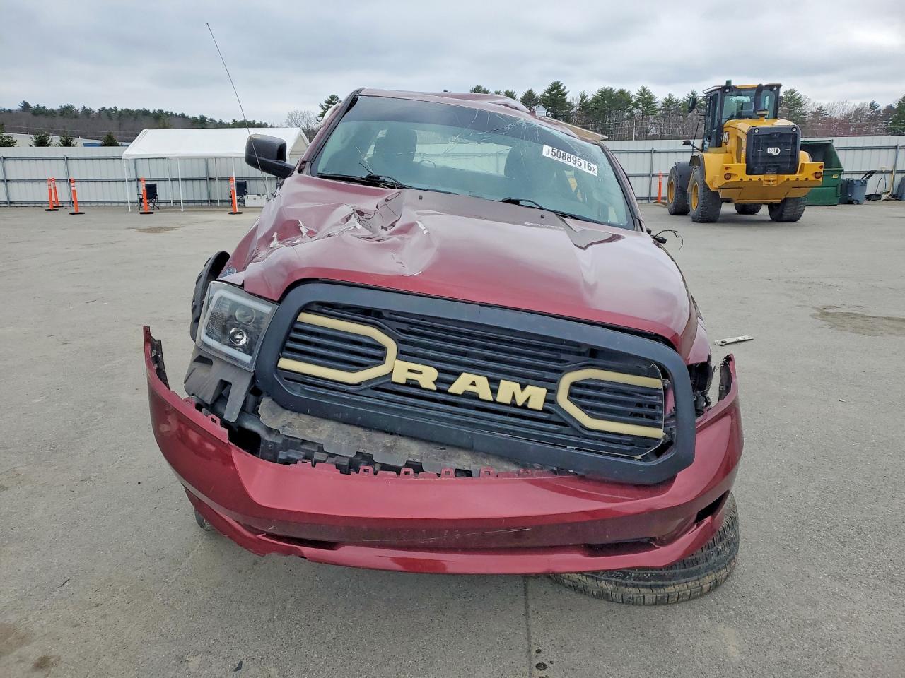 2018 Ram 1500 St Burgundy vin: 1C6RR6KGXJS304606