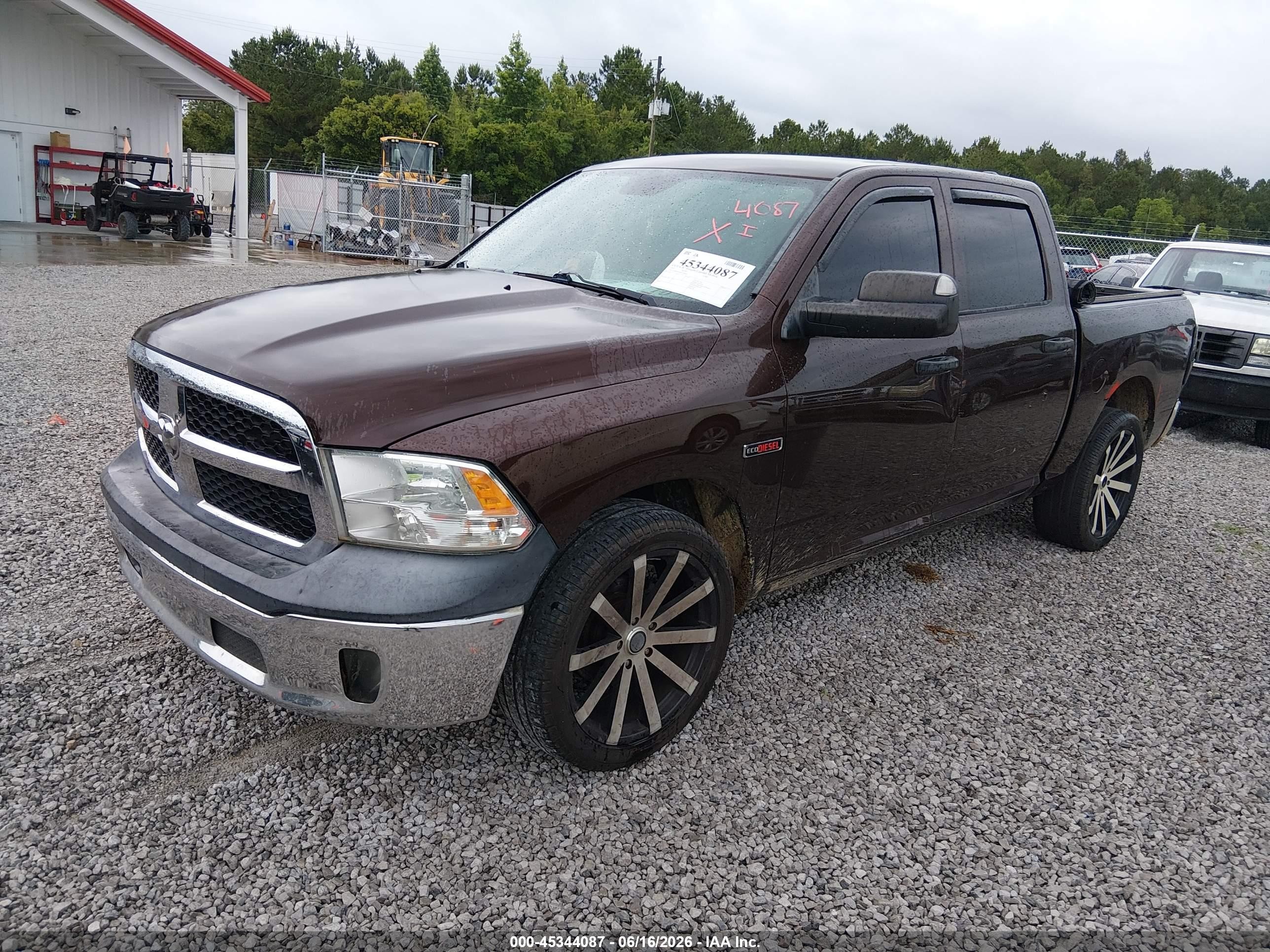 2015 Ram 1500 Tradesman Brown vin: 1C6RR6KM4FS590045