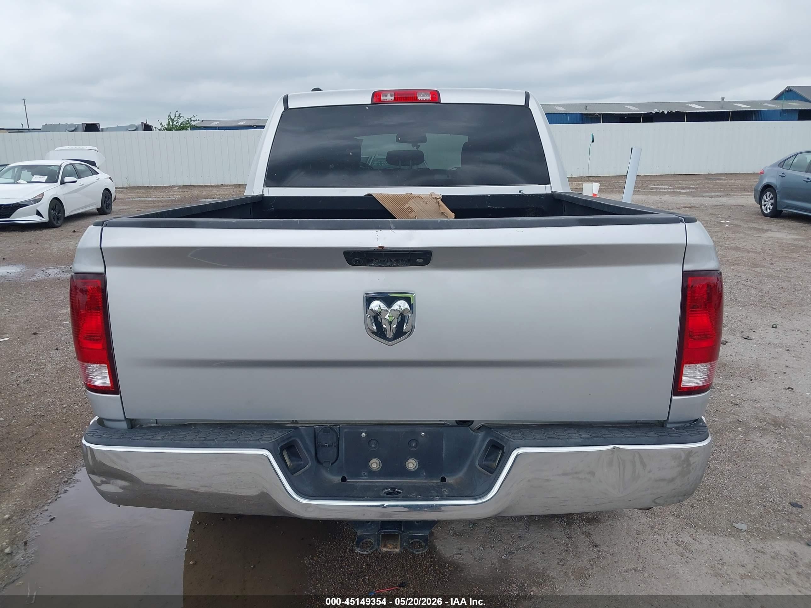 2014 Ram 1500 Tradesman Silver vin: 1C6RR6KMXES474797
