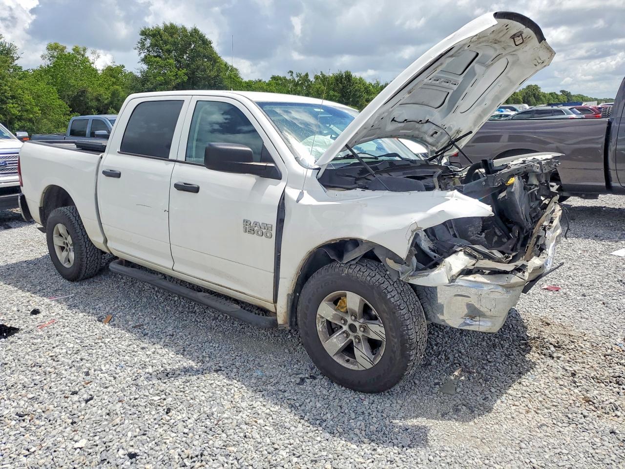 2013 Ram 1500 St White vin: 1C6RR6KP3DS588083